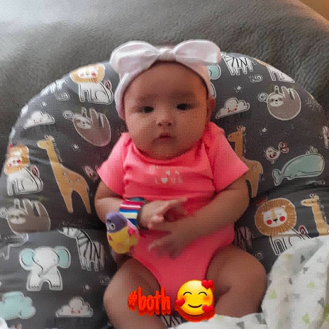 Leigha joined the competition — help win amazing prizes! baby, baby_products, baby_toddler_clothing, baby_toys, cheek, child, head, headgear, headwear, person, play, product, skin, toddler