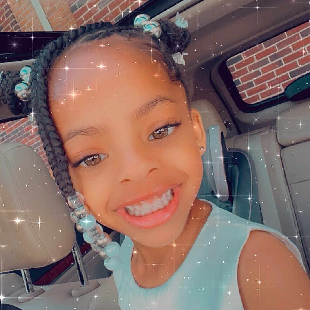 Ava joined the competition — help win amazing prizes! accessories, bodypart, braid, brick, child, earring, face, female, girl, hair, happy, head, laughing, mouth, person, photography, portrait, selfie, smile, teeth