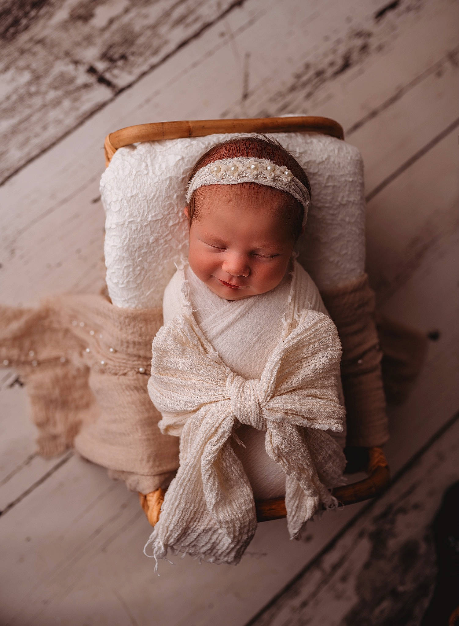Emerald joined the competition — help win amazing prizes! baby, baby_toddler_clothing, beige, bonnet, cheek, comfort, eye, lip, mouth, nose, person, portrait_photography, skin, wool