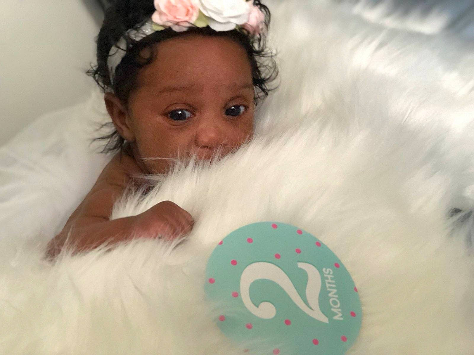 Ryilee joined the competition — help win amazing prizes! baby, cheek, child, costume, ear, eye, face, forehead, hair, hair_accessory, hairstyle, head, headgear, headpiece, human, joy, person, pink, skin, textile