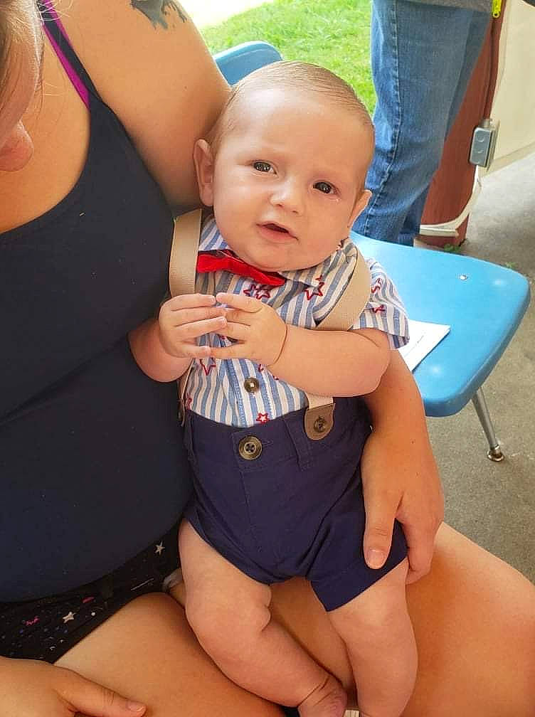 Brycen joined the competition — help win amazing prizes! abdomen, baby, baby_toddler_clothing, cheek, chest, event, finger, happy, human_leg, joint, knee, lap, leg, leisure, neck, person, skin, thigh, thumb, toddler