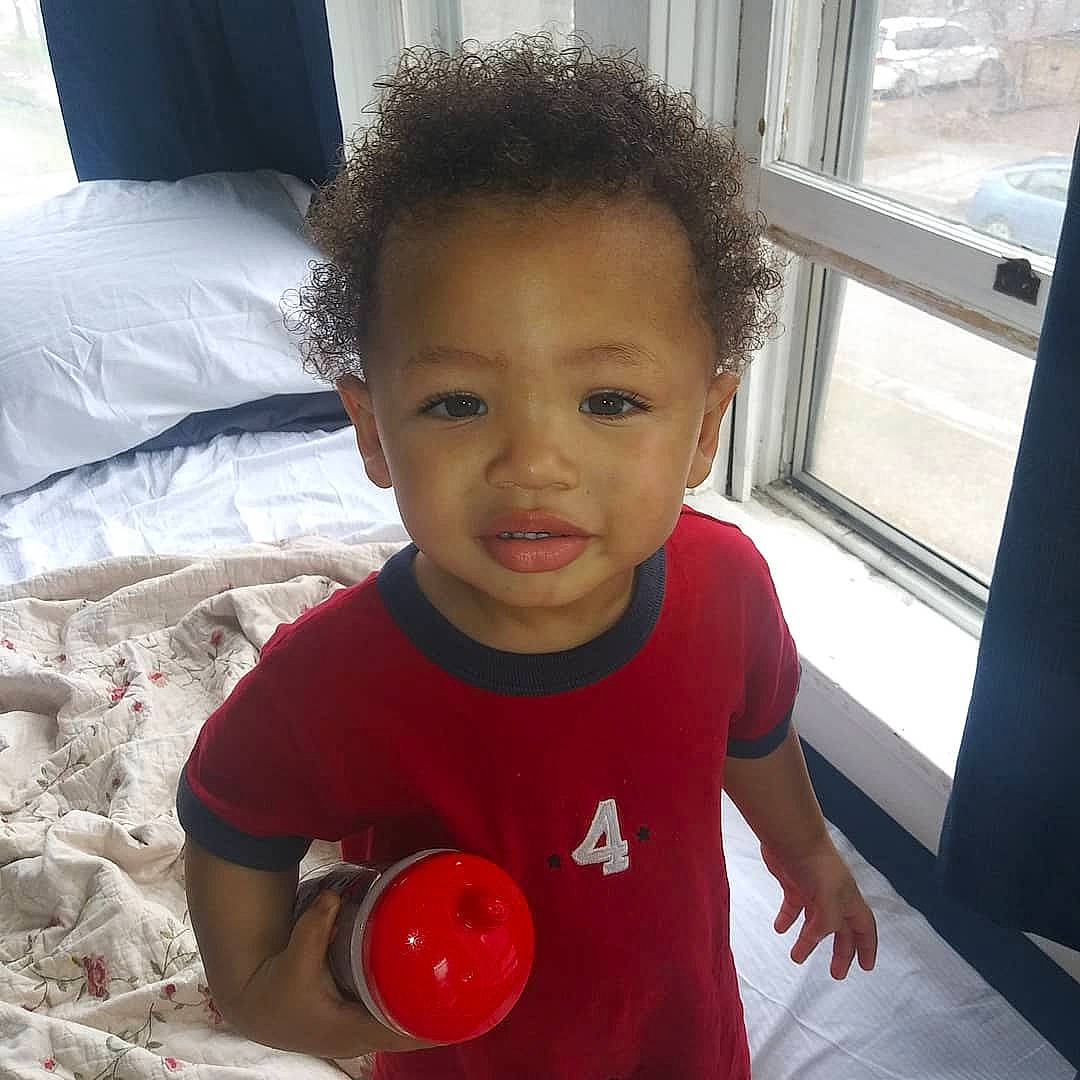 Apollo joined the competition — help win amazing prizes! baby, baby_toddler_clothing, carmine, cheek, child, eye, eyelash, fun, happy, nose, person, skin, sleeve, smile, t_shirt, thumb, toddler, travel, vacation, white