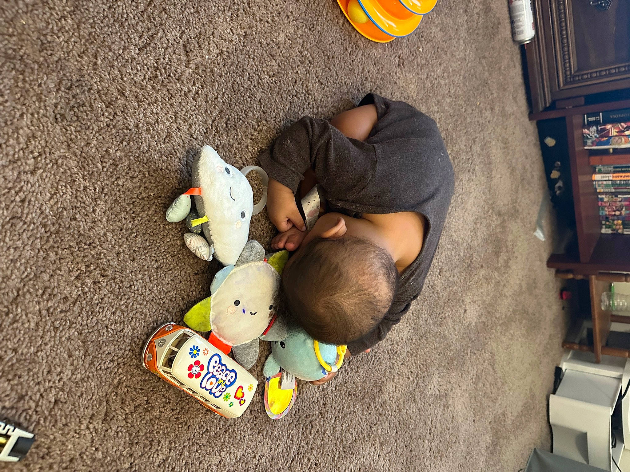 Artemis-sage joined the competition — help win amazing prizes! asphalt, automotive_tire, comfort, flooring, fun, hat, human_leg, person, plush, road_surface, room, sidewalk, sitting, stuffed_toy, thigh, toy, yellow