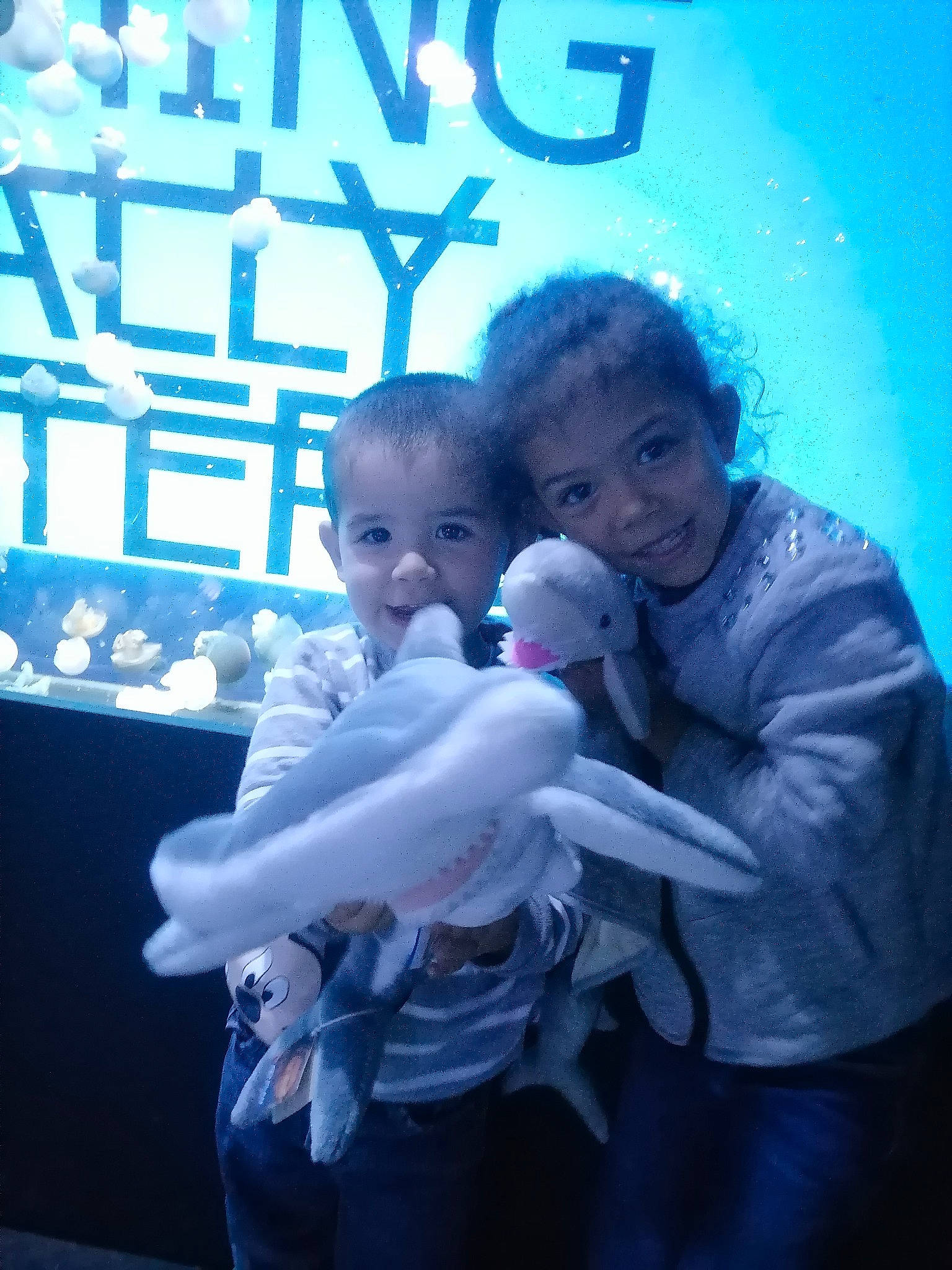 Léona participe au concours pour gagner de l'argent avec cette photo : baby, child, electric_blue, entertainment, event, flash_photography, font, fun, gesture, happy, hug, joy, logo, love, performance, performing_arts, person, photo_caption, smile, stuffed_toy