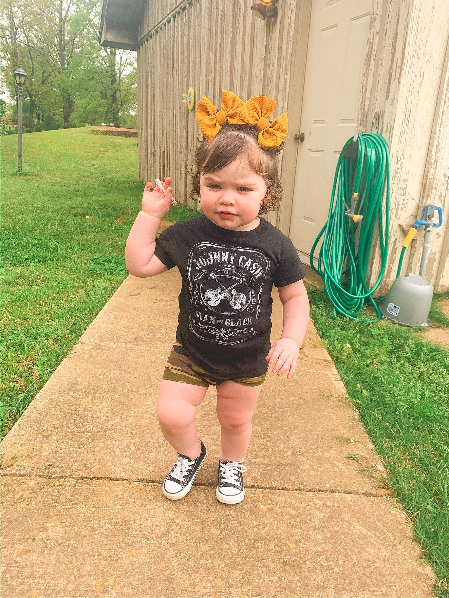 Sara-kayte joined the competition — help win amazing prizes! child, fawn, fun, grass, lawn, leisure, person, plant, play, smile, style, summer, t_shirt, toddler, tree, vacation