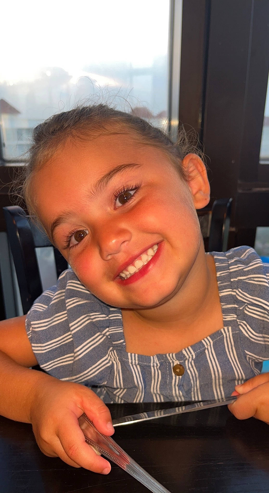 Jaylah joined the competition — help win amazing prizes! cheek, chin, eye, eyebrow, eyelash, face, facial_expression, forehead, gesture, hair, hairstyle, hand, head, joy, lip, mouth, muscle, neck, nose, person