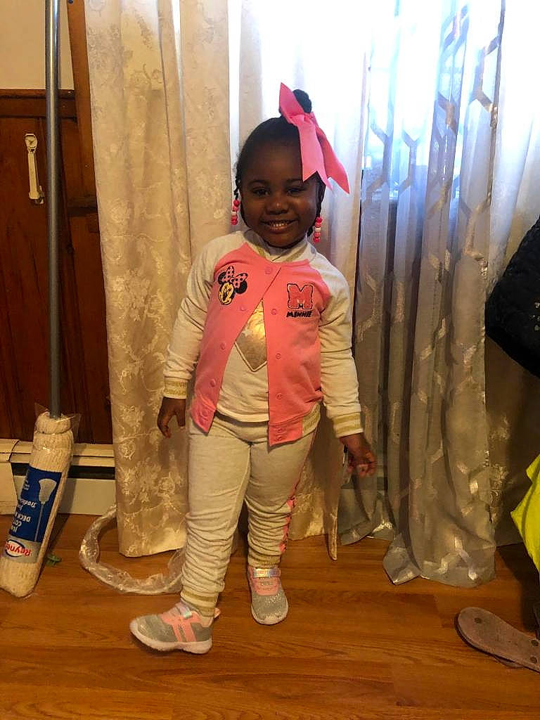 Zofia is registered to the contest to win money with this photo: child, joy, outerwear, person, standing