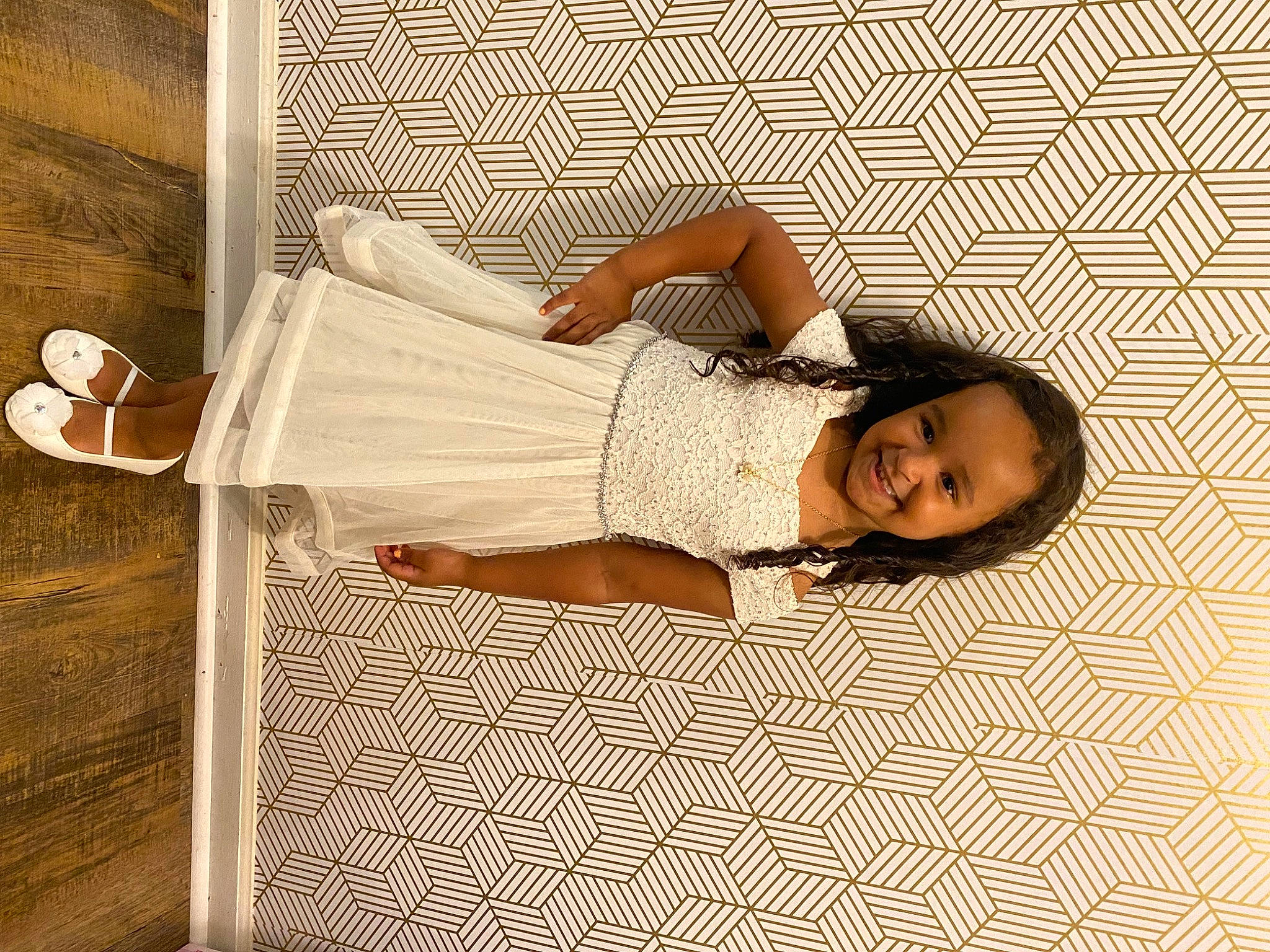 Jaycie joined the competition — help win amazing prizes! bedding, child, comfort, elbow, eyewear, floor, flooring, happy, hardwood, human_leg, joy, knee, linens, pattern, person, room, sitting, textile, thigh, tints_and_shades