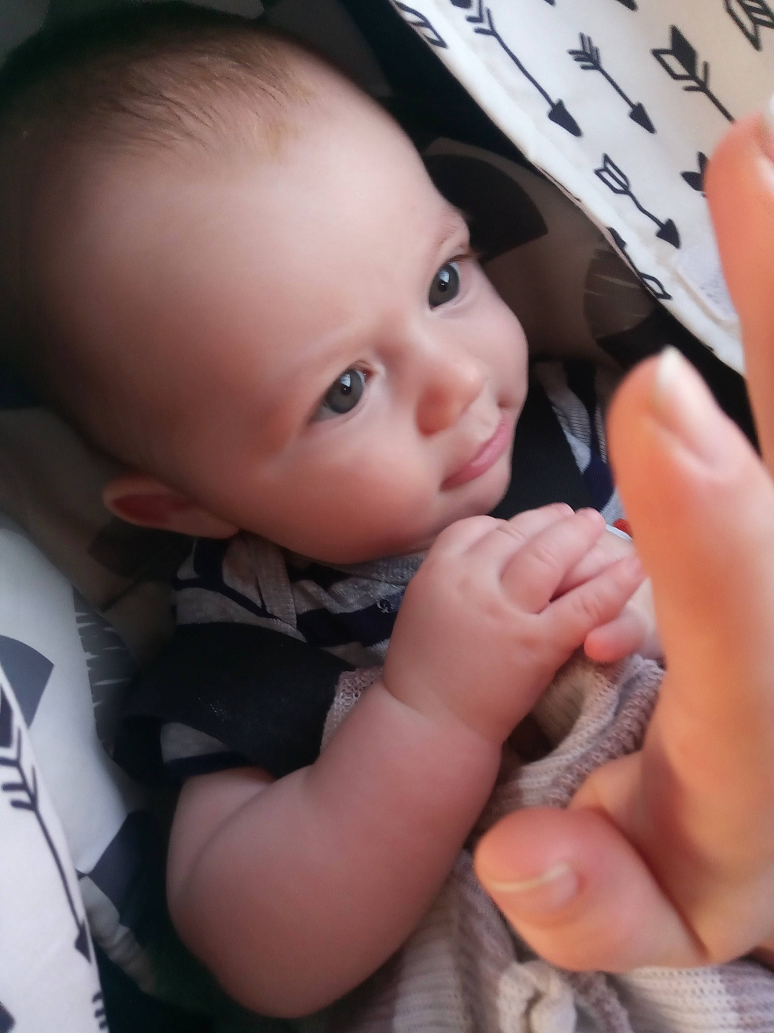 Evren joined the competition — help win amazing prizes! baby, baby_toddler_clothing, cheek, child, comfort, eyelash, finger, flash_photography, gesture, hand, happy, lip, mouth, nail, nose, person, product, skin, thumb, toddler