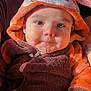 baby, child, cute, onesie, animal_costume, hood, ears, fuzzy, soft, smile, face, portrait, infant, warm_light, closeup, person, clothing, baby_fashion, happy, indoor