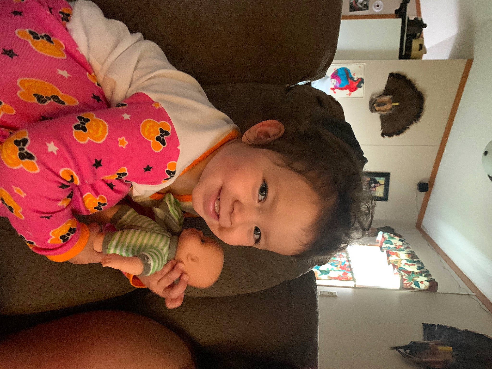 Illiyana joined the competition — help win amazing prizes! baby, cheek, child, joy, neck, person, pink, plant, room, stuffed_toy, toddler