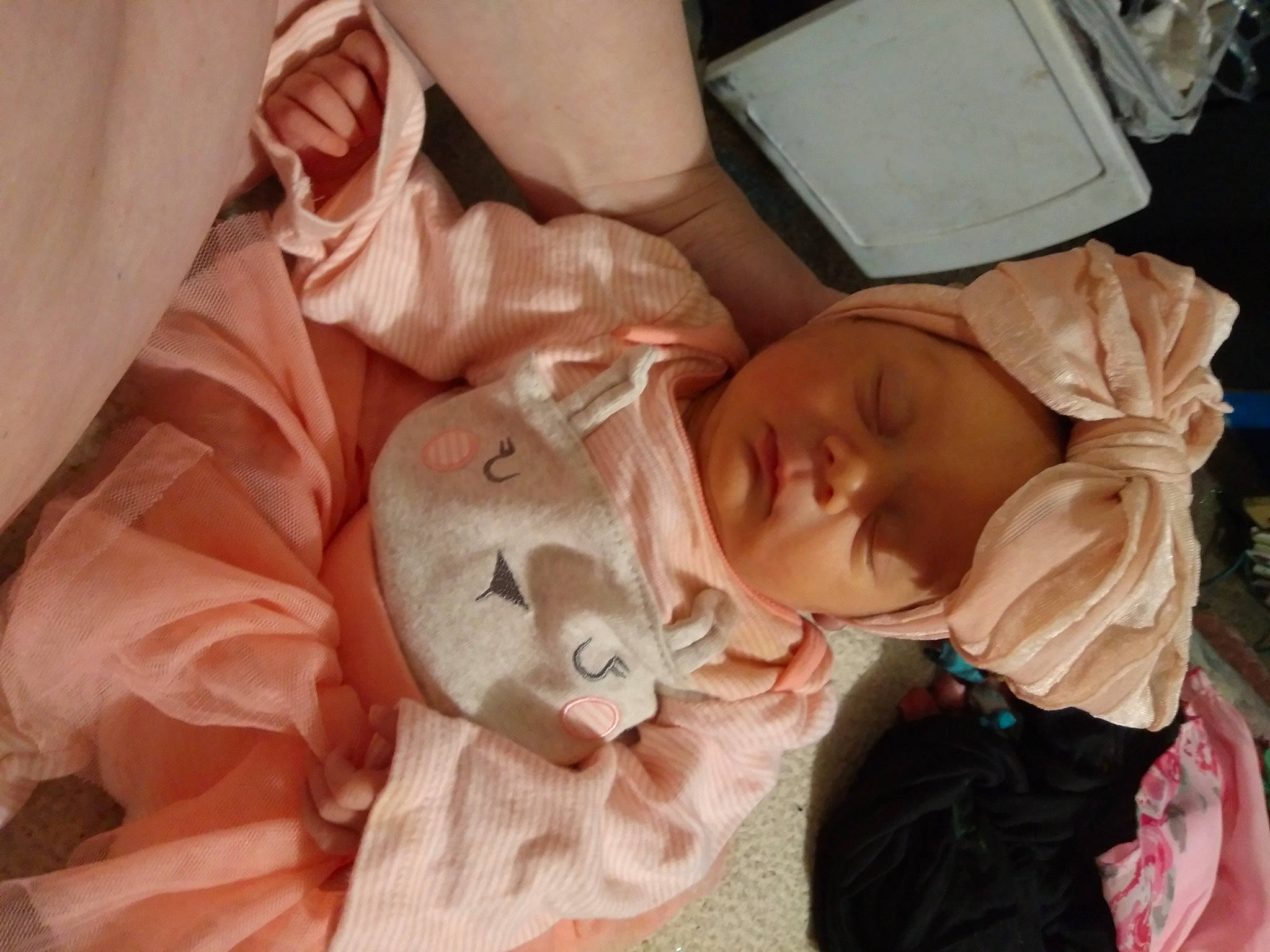 Marianna joined the competition — help win amazing prizes! baby, baby_products, baby_toddler_clothing, cheek, child, comfort, ear, eyelash, headgear, headwear, linens, mouth, nail, peach, person, pink, product, skin, toddler, toy