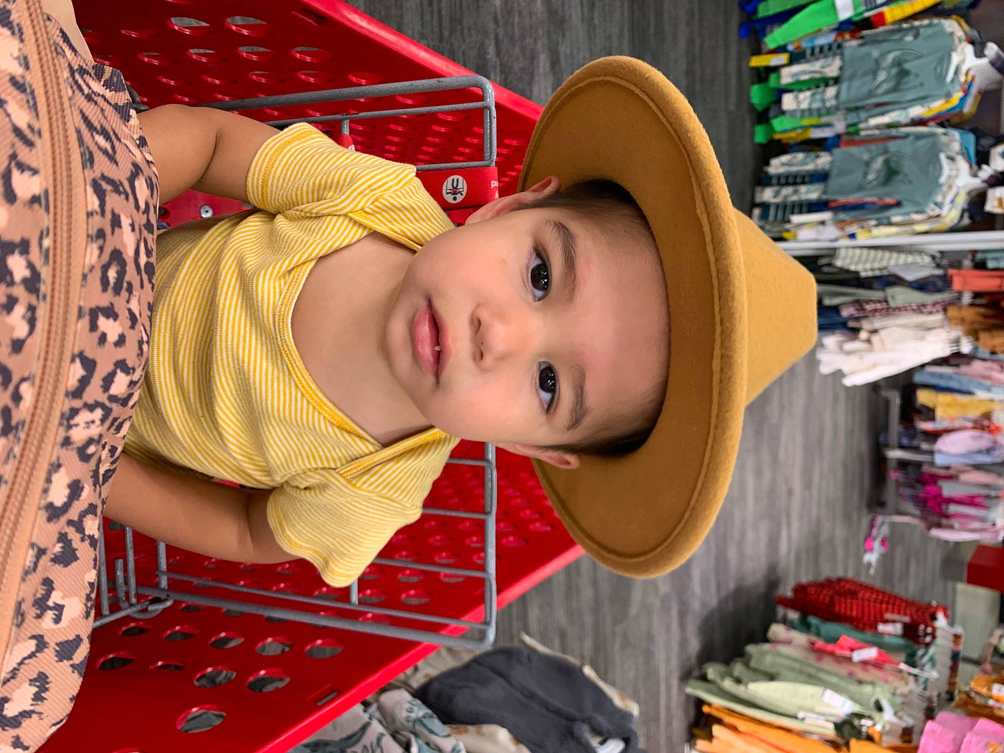 Joshua joined the competition — help win amazing prizes! baby, cap, child, fashion_accessory, fun, happy, hat, headgear, headwear, leisure, organ, pattern, person, product, retail, room, shelf, shelving, smile, sun_hat