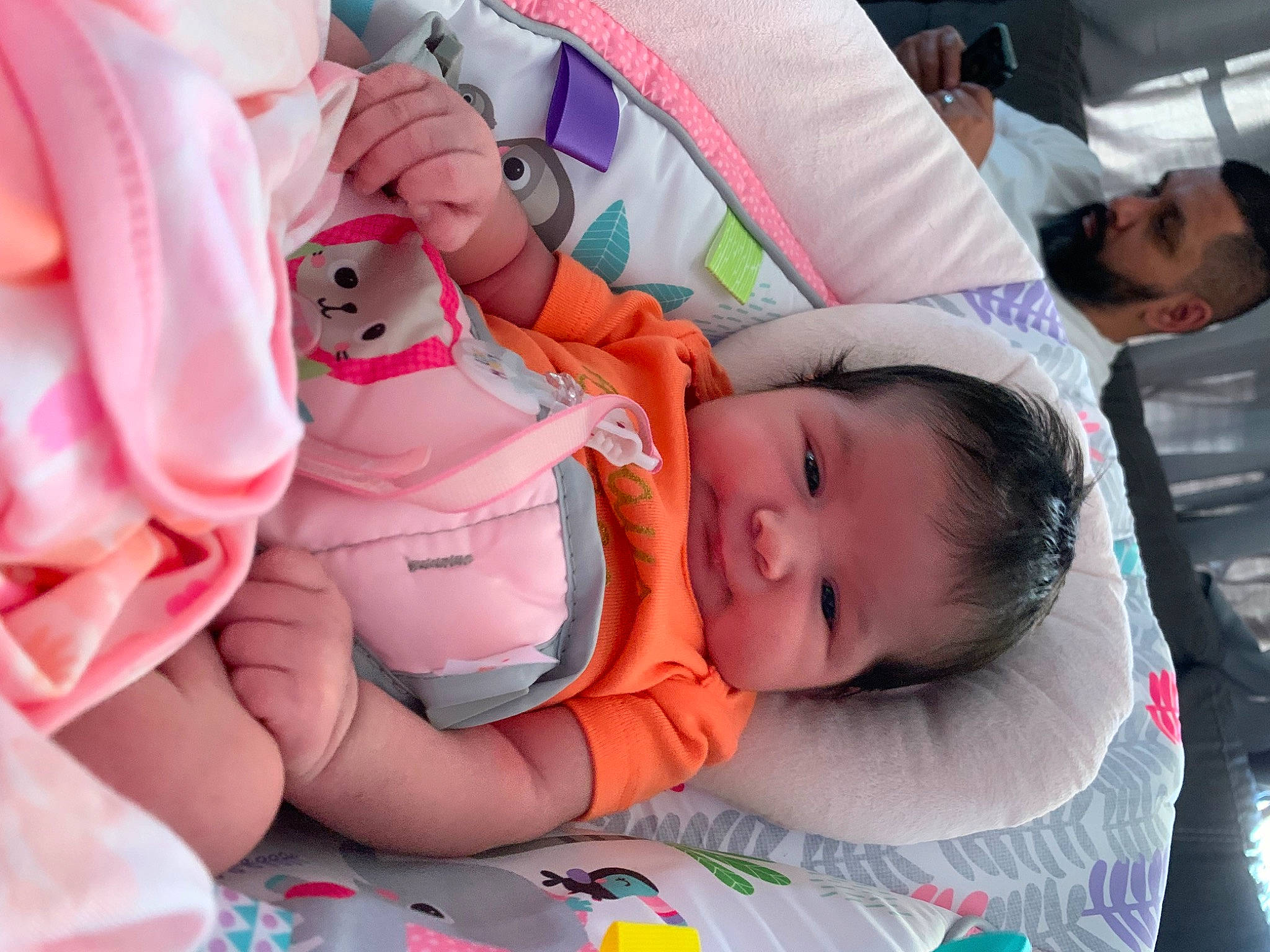 Serenity is registered to the contest to win money with this photo: baby, baby_carriage, baby_products, baby_sleeping, baby_toddler_clothing, beauty, child, comfort, event, finger, fun, grass, happy, leisure, mouth, person, pink, product, skin, toddler