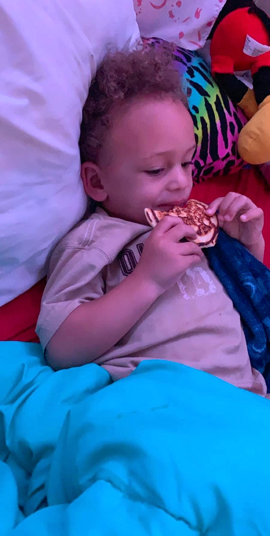 Will joined the competition — help win amazing prizes! baby, child, eating, person, toddler