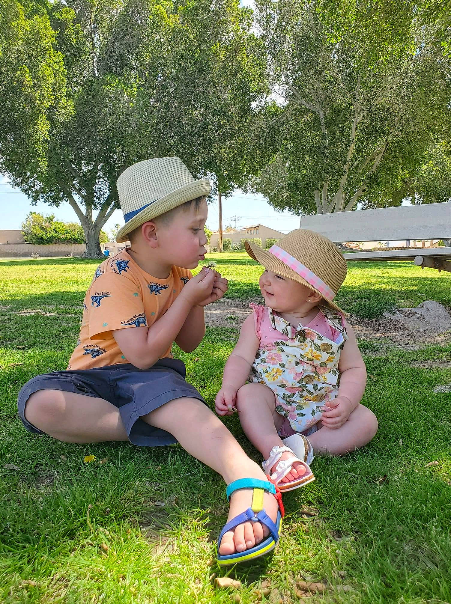Lilith is registered to the contest to win money with this photo: baby_toddler_clothing, baseball_cap, cap, grass, happy, hat, headgear, headwear, landscape, leg, leisure, morning, people_in_nature, person, plant, shorts, summer, sun_hat, sunlight, thigh