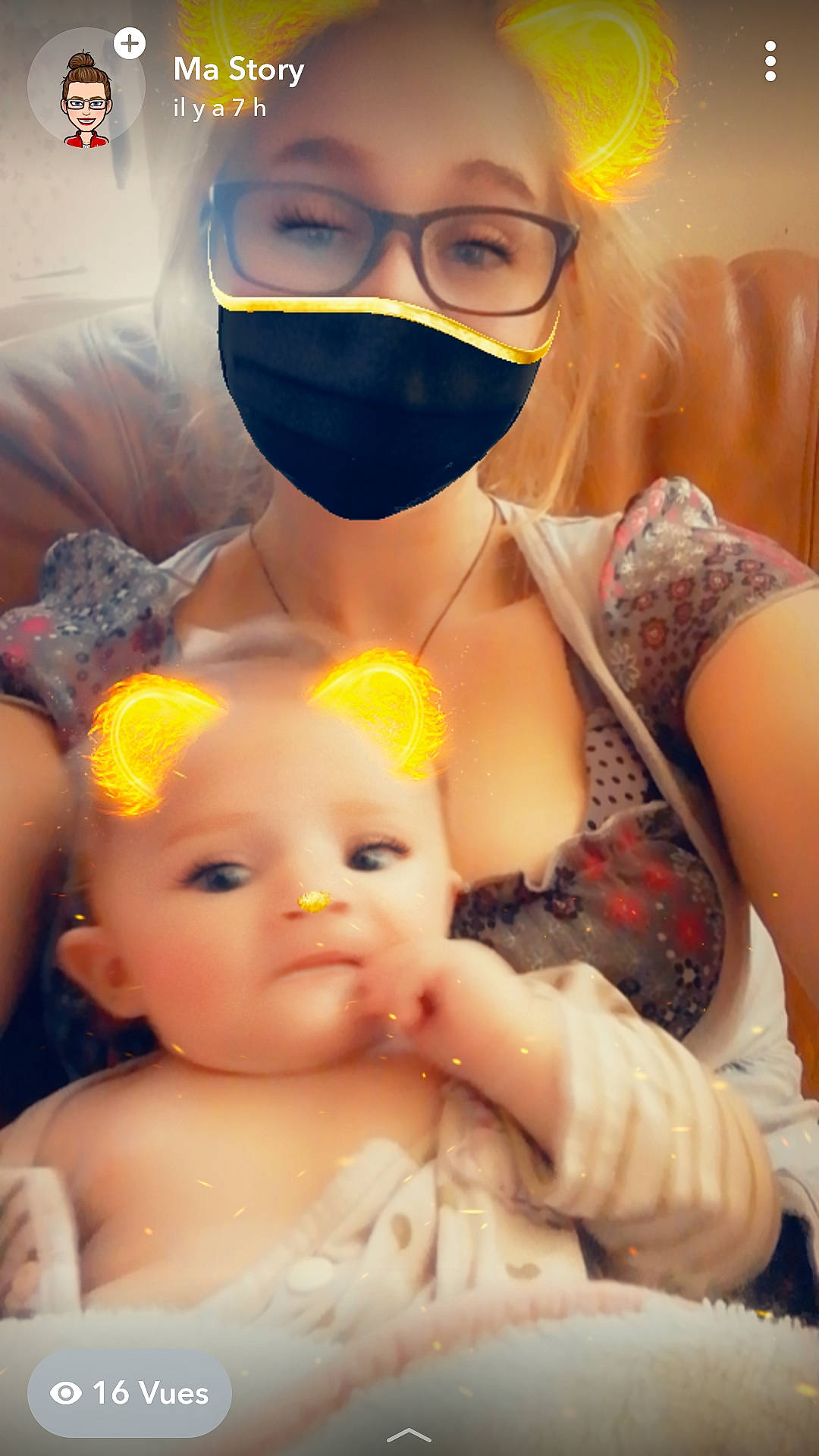 Mélyana a rejoint le concours — aidez-le/la à gagner de superbes lots ! baby, child, eyewear, glasses, joy, person, skin, toddler