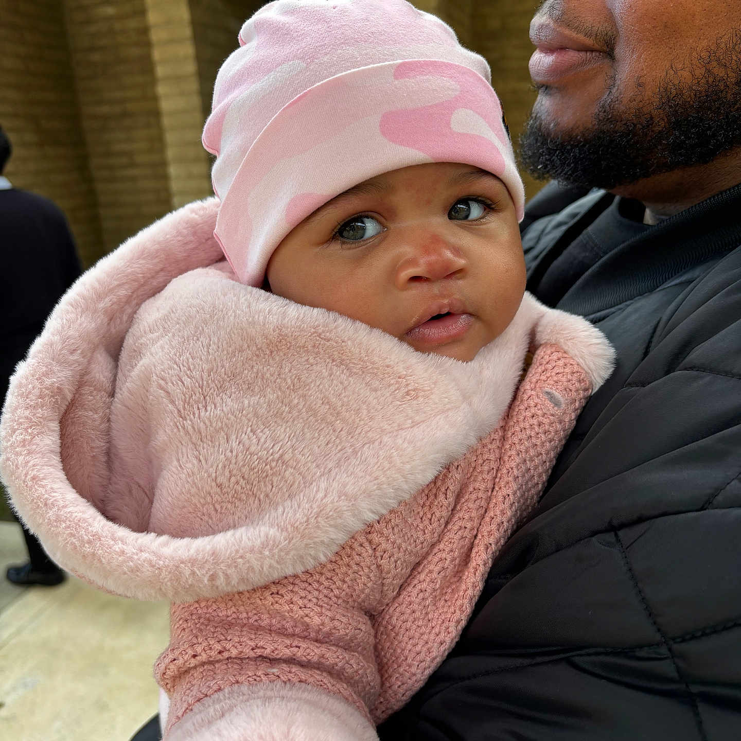 Xai joined the competition — help win amazing prizes! adult, baby, beanie, bonnet, bride, cap, clothing, face, female, hat, head, hood, hoodie, knitwear, newborn, person, sweater, sweatshirt, wedding, woman