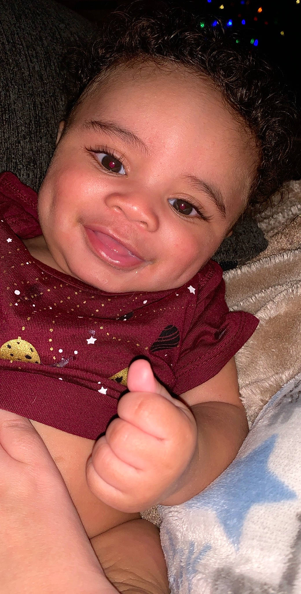 Karson joined the competition — help win amazing prizes! baby, beauty, cheek, child, chin, eye, eyebrow, face, facial_expression, finger, forehead, hand, head, joy, lip, mouth, nose, person, pink, skin