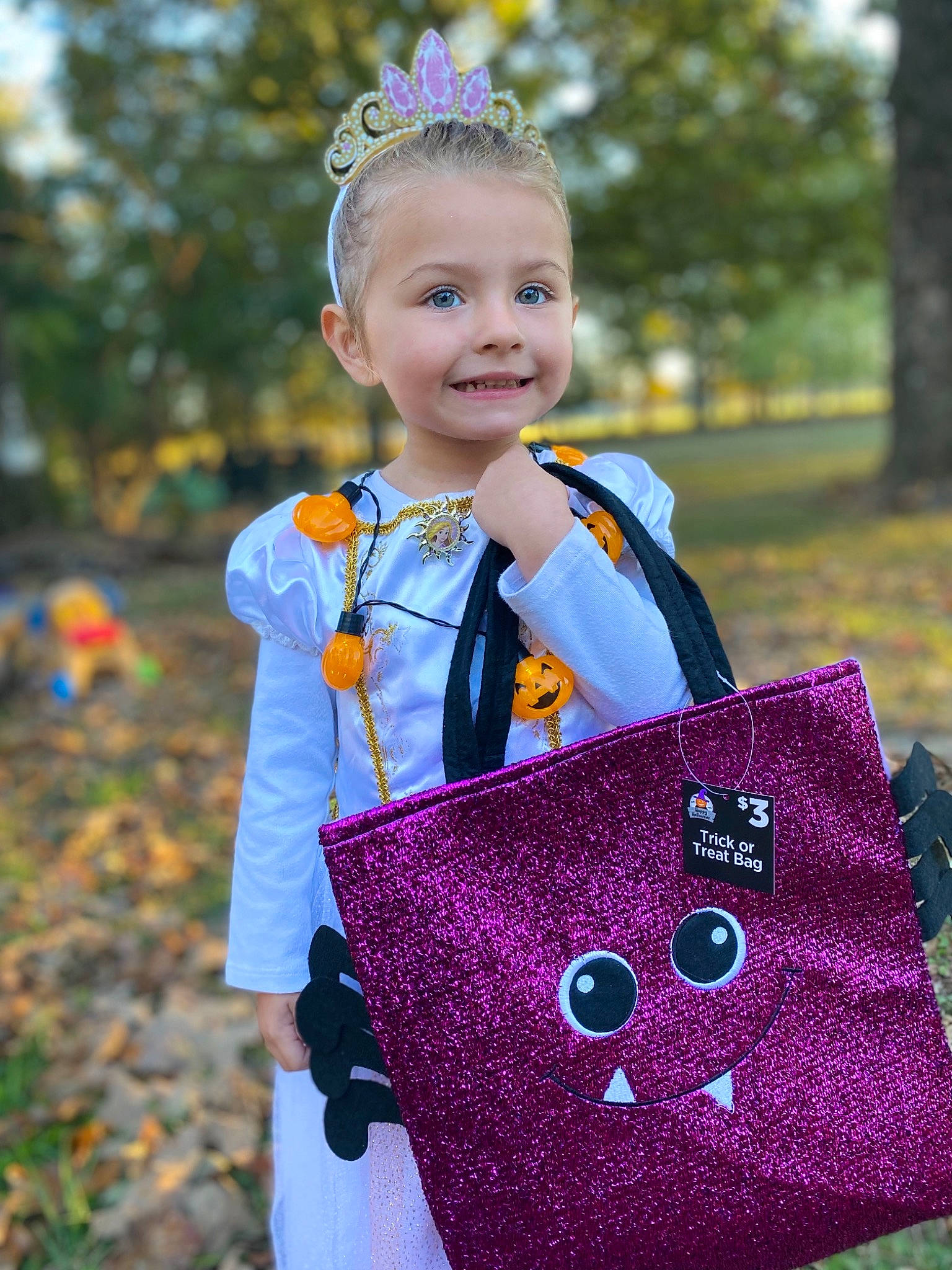Haisley is registered to the contest to win money with this photo: bag, beauty, electric_blue, event, eye, face, fashion, grass, hairstyle, happy, head, headpiece, jewellery, joy, person, photograph, pink, purple, smile, street_fashion