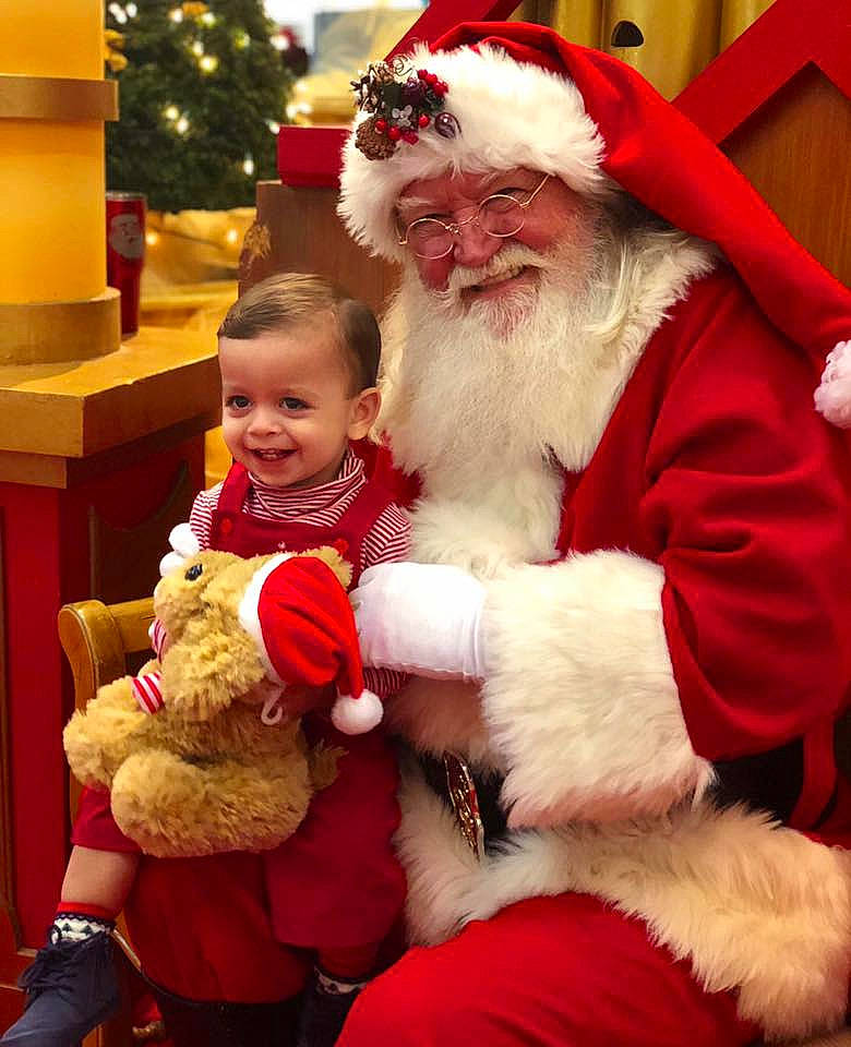 Valentino joined the competition — help win amazing prizes! christmas, christmas_decoration, event, fictional_character, fun, happiness, holiday, joy, lap, person, santa_claus, tradition