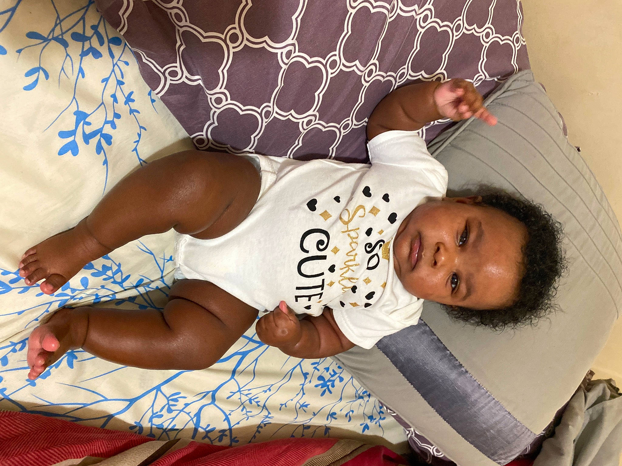 Reign is registered to the contest to win money with this photo: baby, child, person, toddler