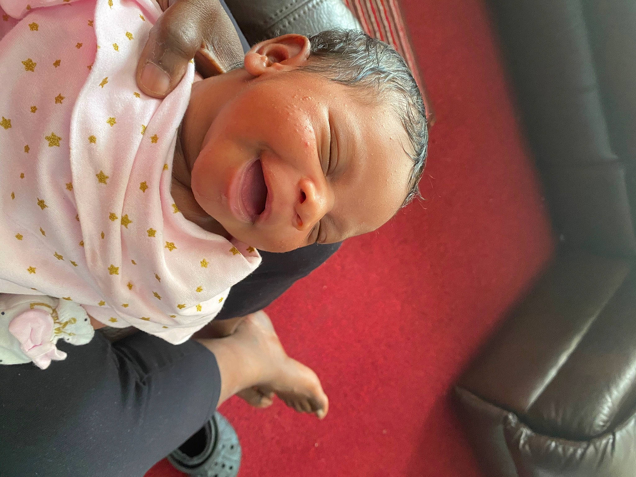 Reign joined the competition — help win amazing prizes! baby, cheek, child, ear, fun, hand, happy, head, mouth, neck, nose, person, pink, play, skin, toddler