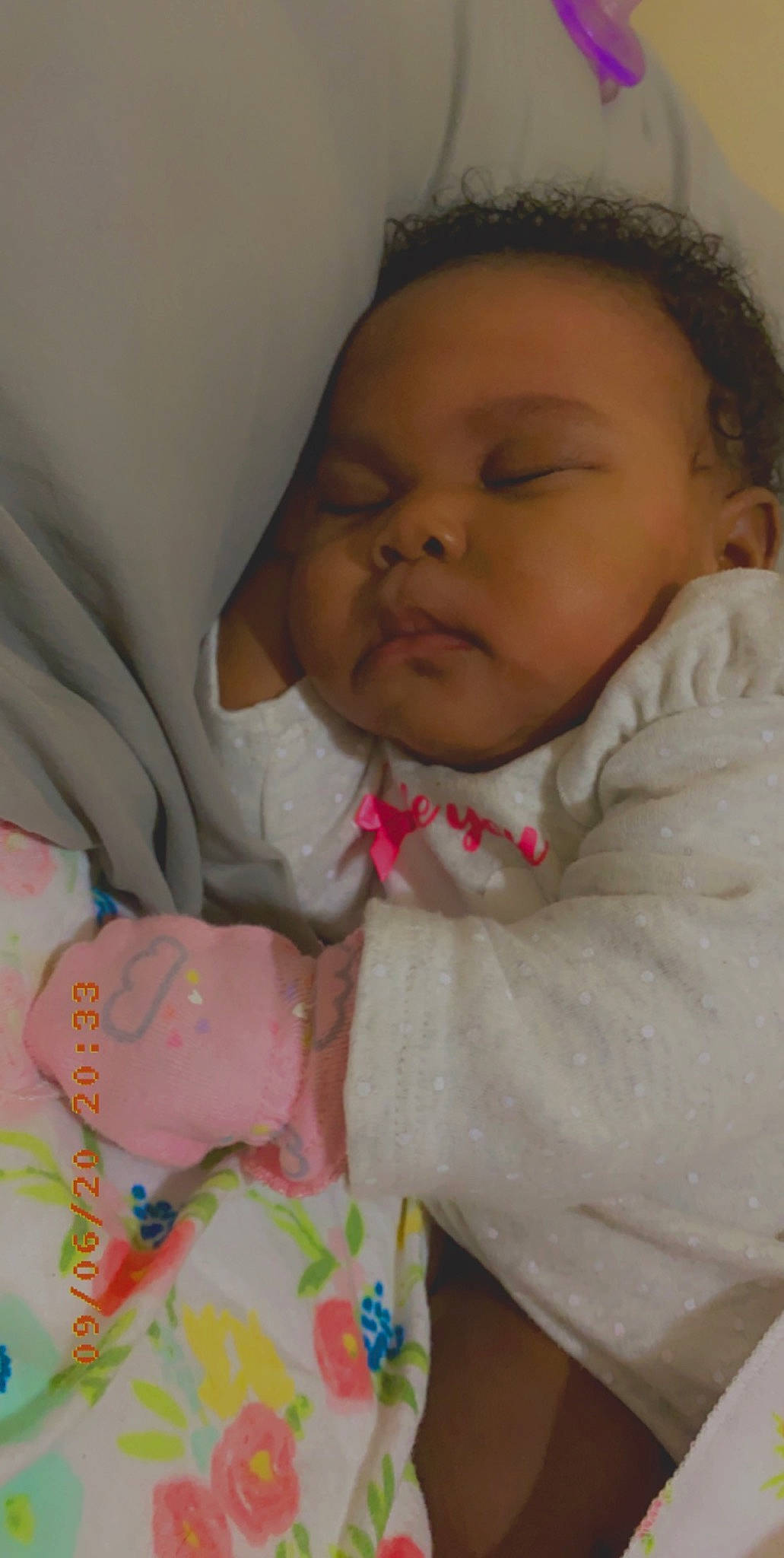 Reign joined the competition — help win amazing prizes! baby, bedtime, birth, cheek, child, ear, eye, forehead, head, lip, mouth, nap, nose, person, pink, skin, sleep, toddler