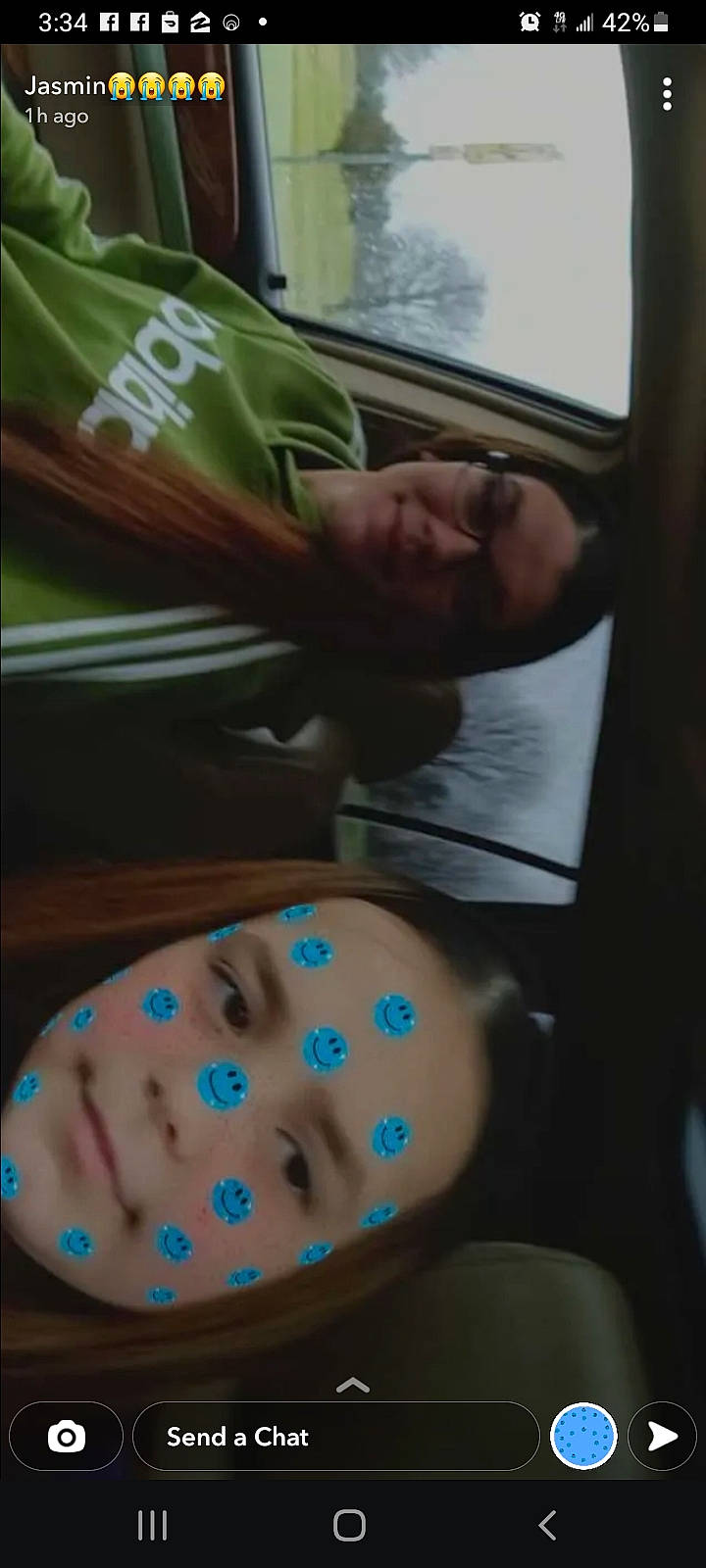 Jasmin joined the competition — help win amazing prizes! abdomen, cartilaginous_fish, chest, child, comfort, family_car, fashion_accessory, fun, joy, leisure, linens, mouth, nap, pattern, person, personal_protective_equipment, polka_dot, room, sitting, t_shirt