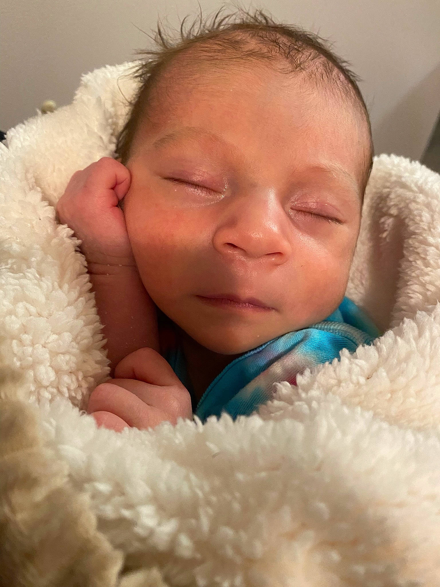 Alaiyah joined the competition — help win amazing prizes! baby, baby_sleeping, cheek, chin, comfort, ear, eye, eyebrow, face, facial_expression, finger, happy, iris, lip, mammal, mouth, nose, person, skin, textile