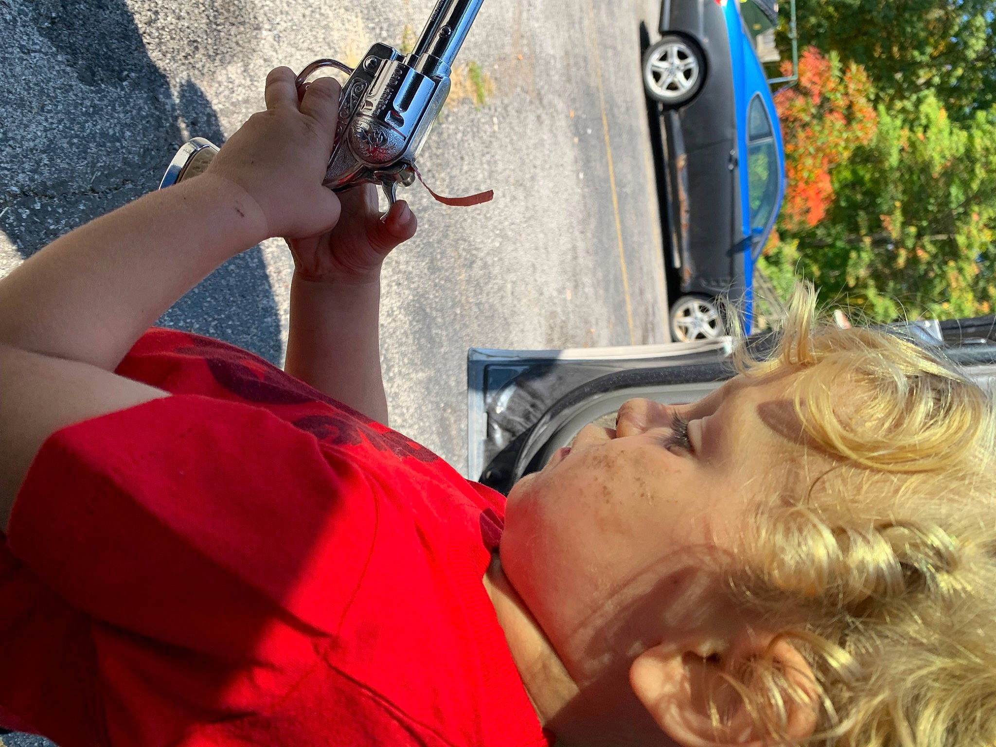 Waylon joined the competition — help win amazing prizes! adventure, automotive_exterior, bicycle_handlebar, bicycle_tire, car, electrical_wiring, eyewear, fun, human_leg, landscape, leisure, motor_vehicle, person, recreation, rock_climbing_equipment, summer, sunglasses, travel, tree, vacation