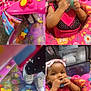 Amoura is registered to the contest to win money with this photo: baby, child, pink_headband, teether, polka_dot, baby_activity_center, toys, colorful, indoor, floor_mat, shoes, storage_containers, cute, playful, infant, girl, smiling, closeup, multicolored, happy