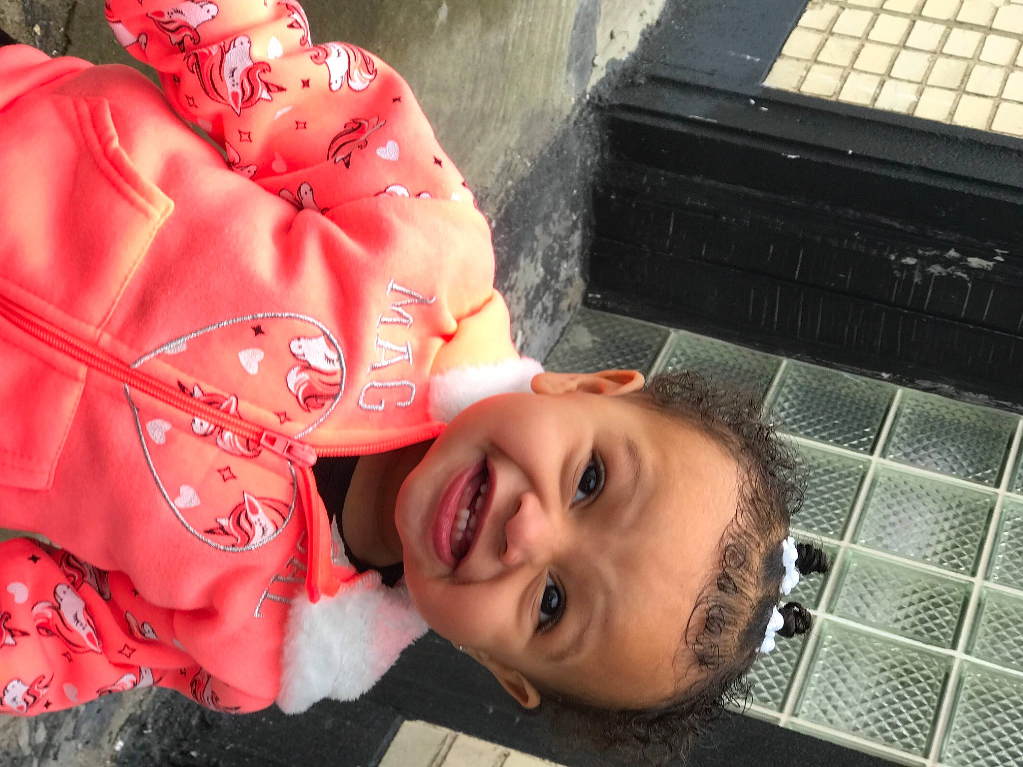 Amelie joined the competition — help win amazing prizes! carmine, cheek, child, flash_photography, fun, happy, leisure, lip, mouth, nose, organ, person, photography, plant, portrait_photography, smile, snapshot, toddler, tradition, tree