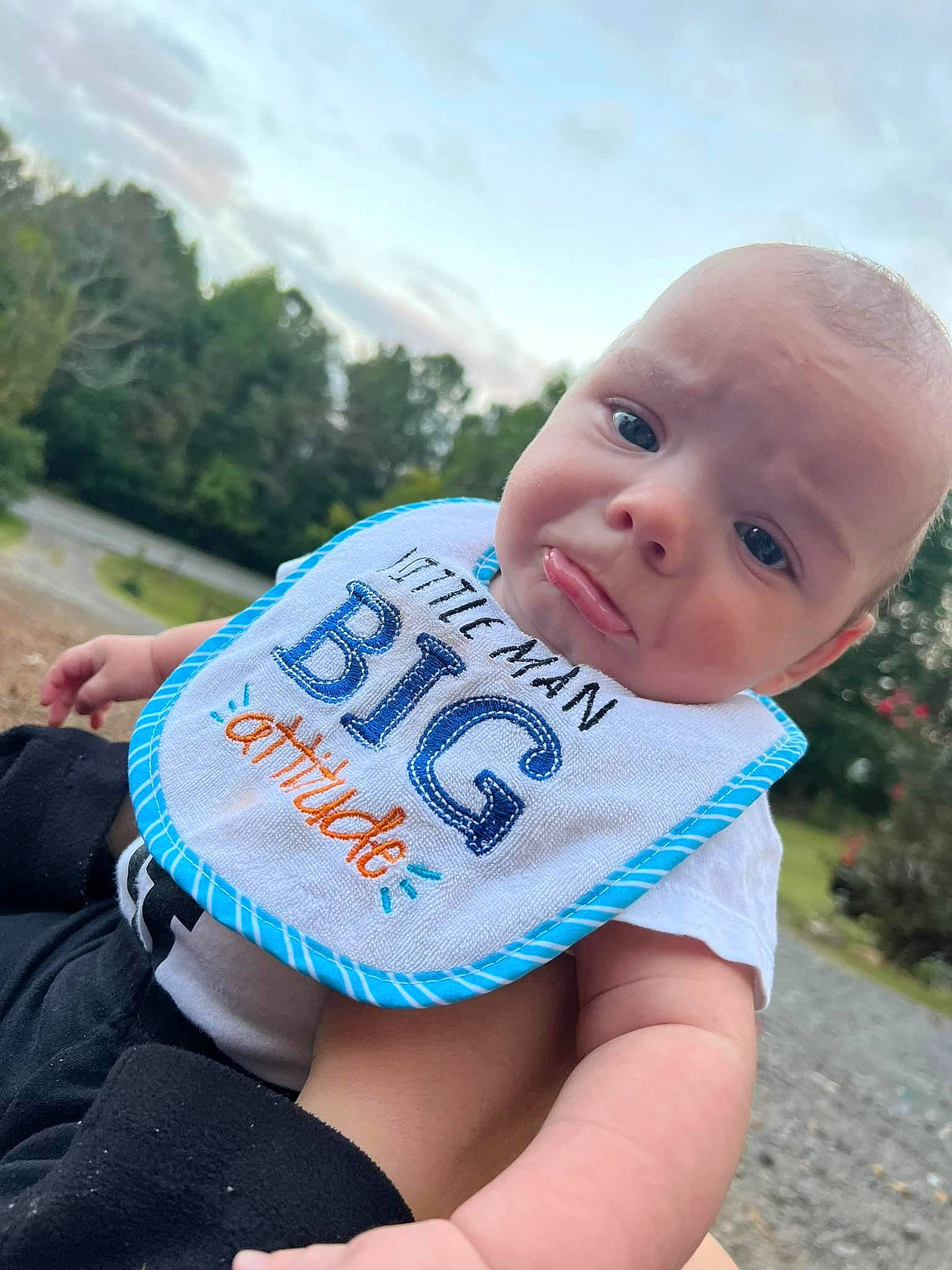 Hudson joined the competition — help win amazing prizes! abdomen, baby, baby_products, baby_toddler_clothing, child, cloud, electric_blue, fun, grass, happy, leisure, people_in_nature, person, plant, sitting, skin, sky, sleeve, t_shirt, toddler