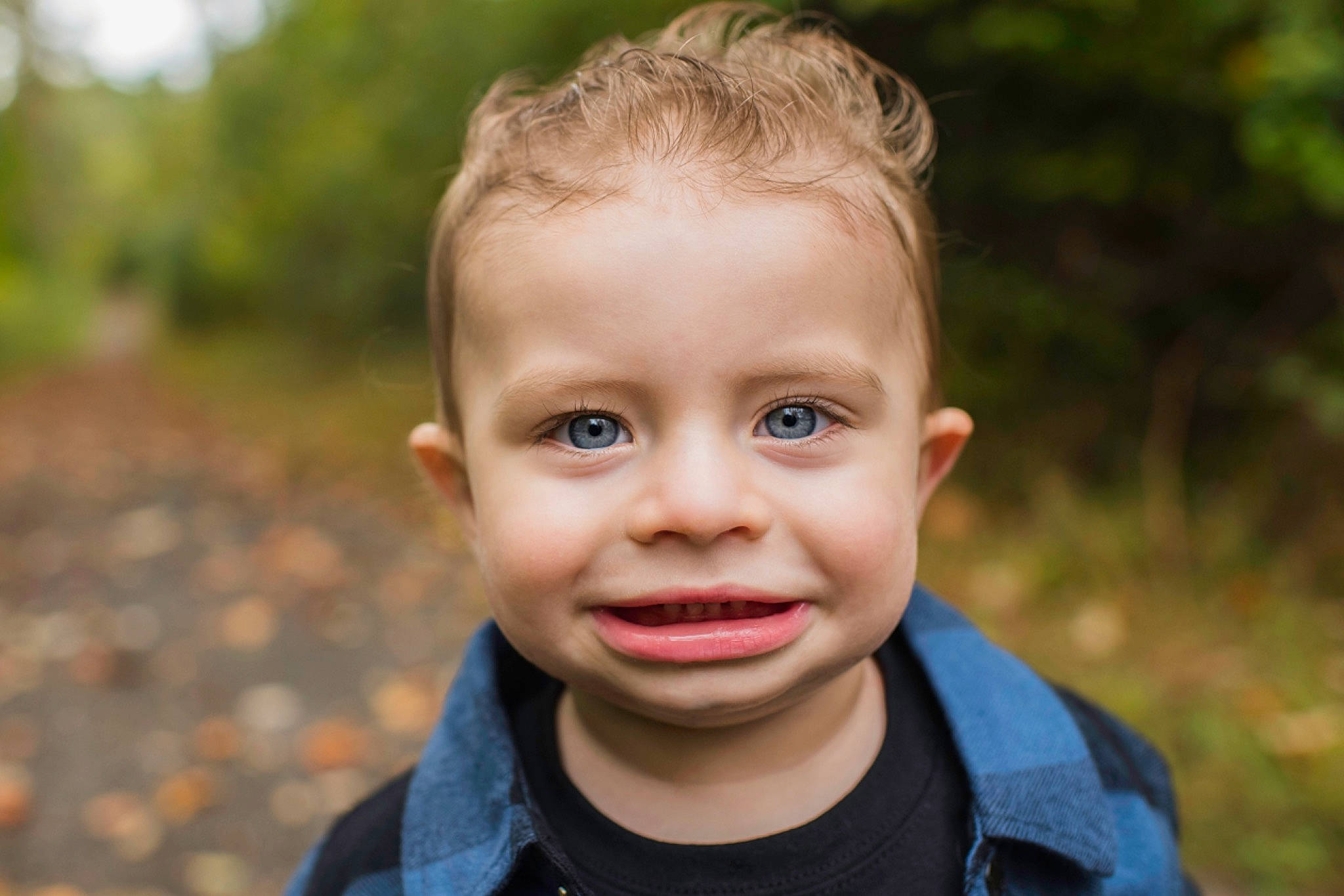 Santino joined the competition — help win amazing prizes! blond, cheek, child, close_up, electric_blue, eyelash, flash_photography, forehead, grass, happy, human_body, jaw, joy, lip, nose, people_in_nature, person, plant, smile, toddler