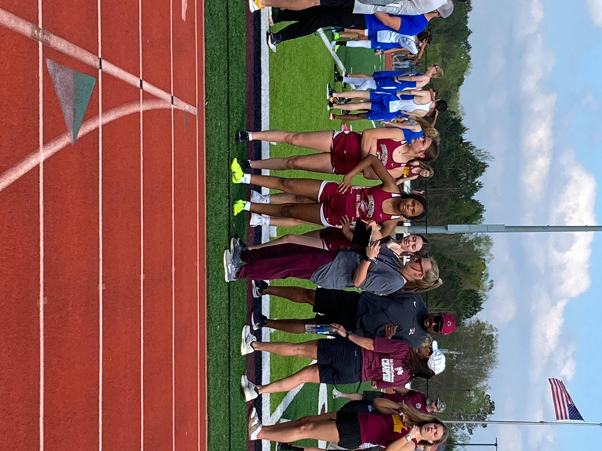 Aamani joined the competition — help win amazing prizes! athletic_shoe, carmine, championship, cloud, competition_event, footwear, headwear, joy, line, person, plant, player, pole, recreation, red, shorts, sky, sports, sports_uniform, sportswear