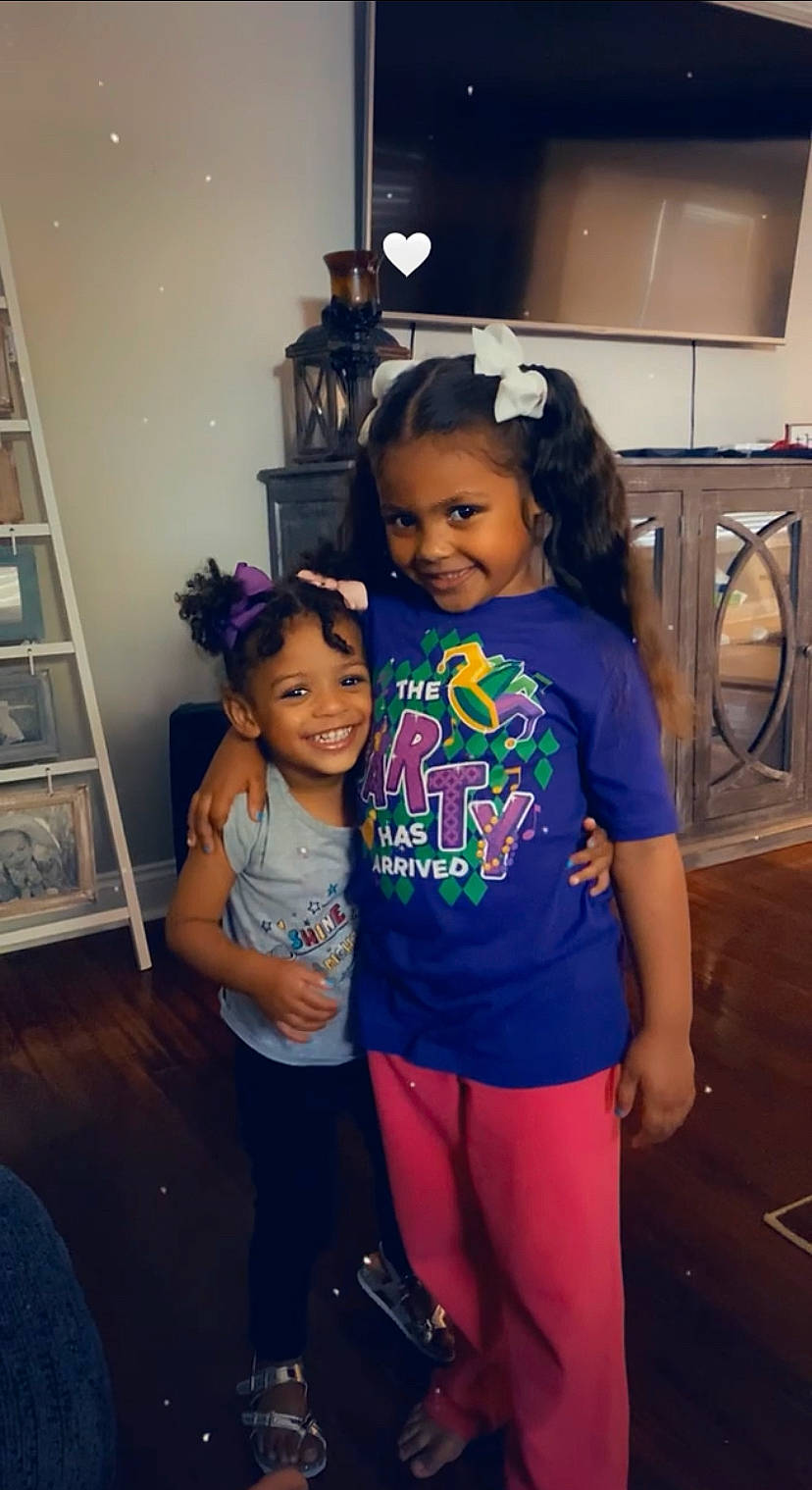 Khyliah joined the competition — help win amazing prizes! abdomen, baby_toddler_clothing, child, cool, flooring, fun, hair, happy, iris, joy, person, purple, shoulder, skin, sleeve, smile, standing, t_shirt, thigh, toddler