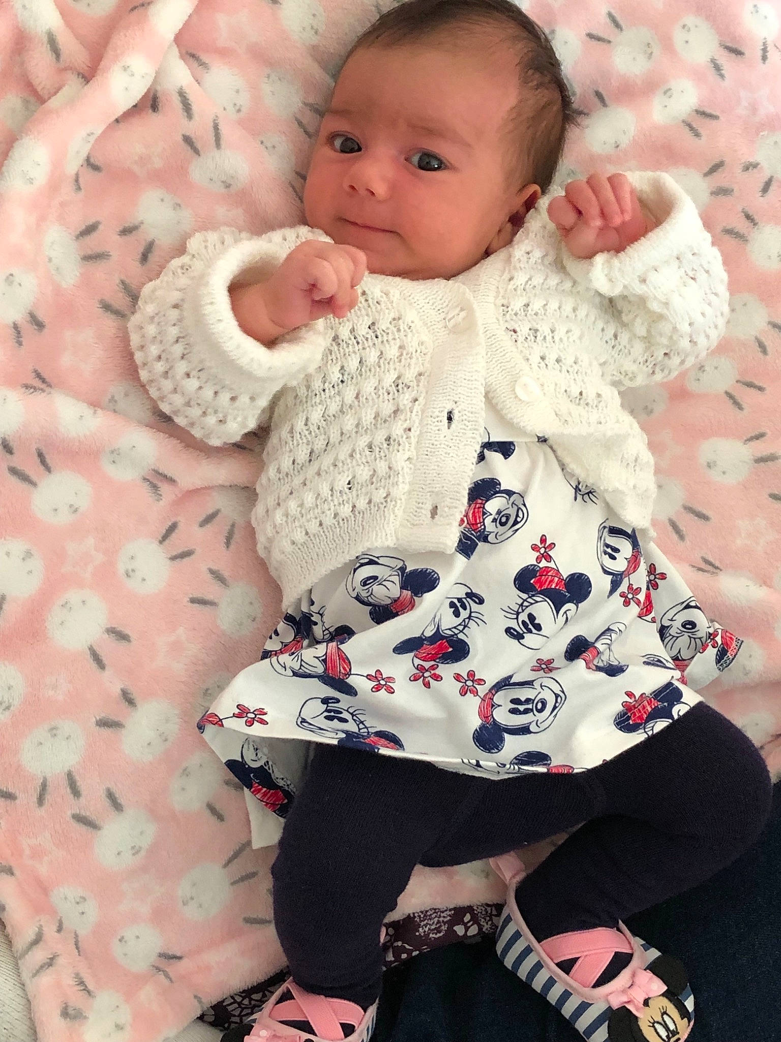 Ellie-rose is registered to the contest to win money with this photo: baby, baby_products, baby_toddler_clothing, beauty, cheek, child, child_model, design, dress, leg, outerwear, pattern, person, pink, product, sitting, skin, sleeve, textile, toddler