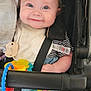 Lottie joined the competition — help win amazing prizes! accessories, baby, bed, clothing, cushion, dress, face, furniture, happy, head, homedecor, pants, person, photography, portrait, shorts, smile, strap, stroller, t_shirt