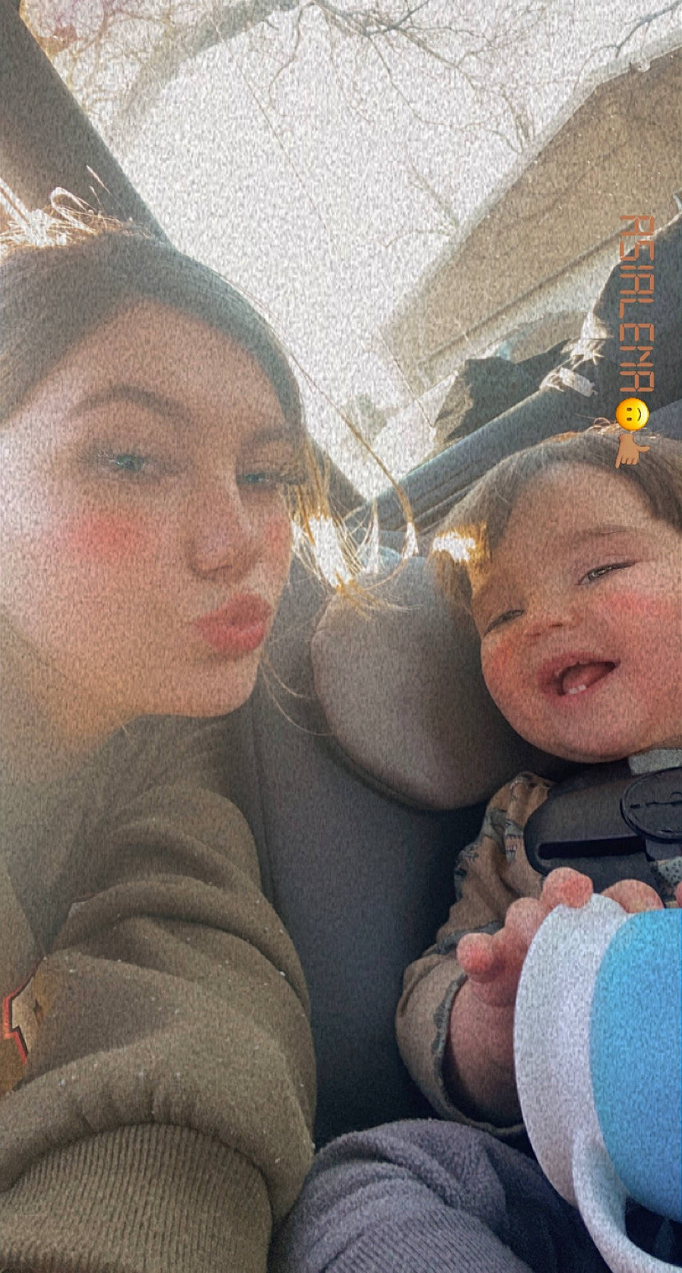 Kobi joined the competition — help win amazing prizes! baby, cheek, child, comfort, eye, fun, happy, head, headgear, lip, mouth, nose, organ, person, sitting, skin, textile, toddler, tree, window