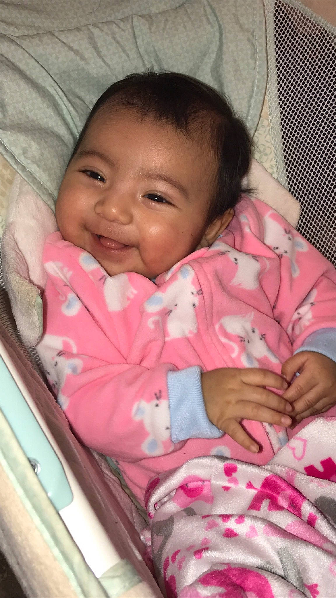 Selena joined the competition — help win amazing prizes! baby, baby_products, bedtime, cheek, child, eye, face, head, joy, lip, mouth, nose, person, pink, skin, sleep, smile, toddler