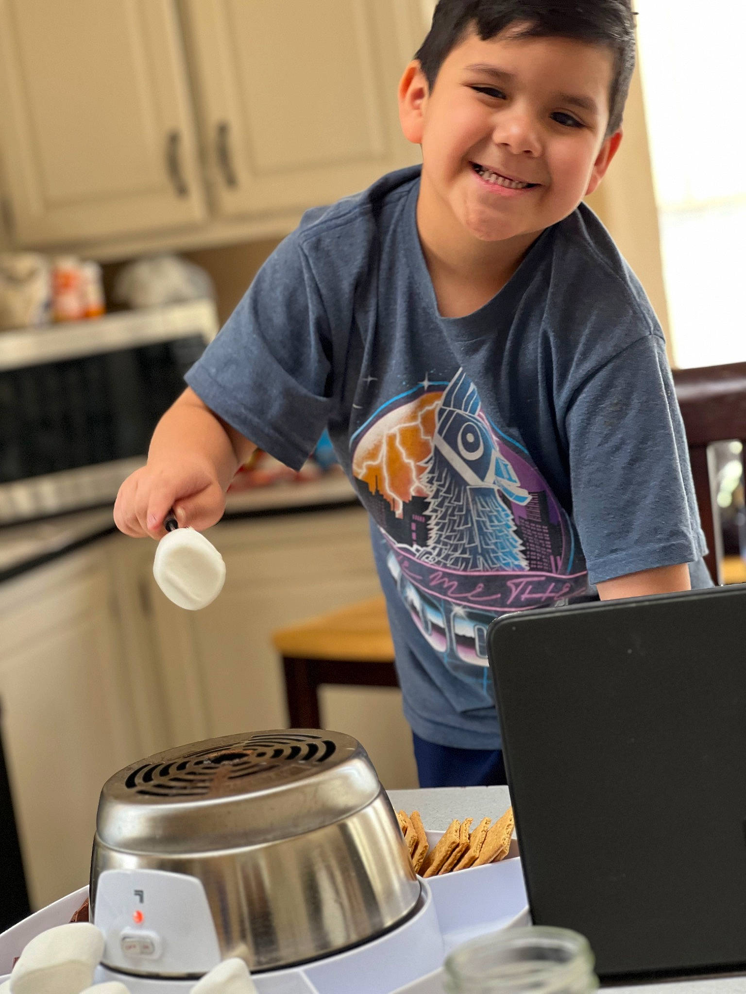 Cruzito joined the competition — help win amazing prizes! audio_equipment, coffee_cup, cooking, cookware_and_bakeware, crock, cuisine, cup, engineering, event, food, gas, joy, kitchen_appliance, laptop, person, personal_computer, plate, serveware, small_appliance, smile