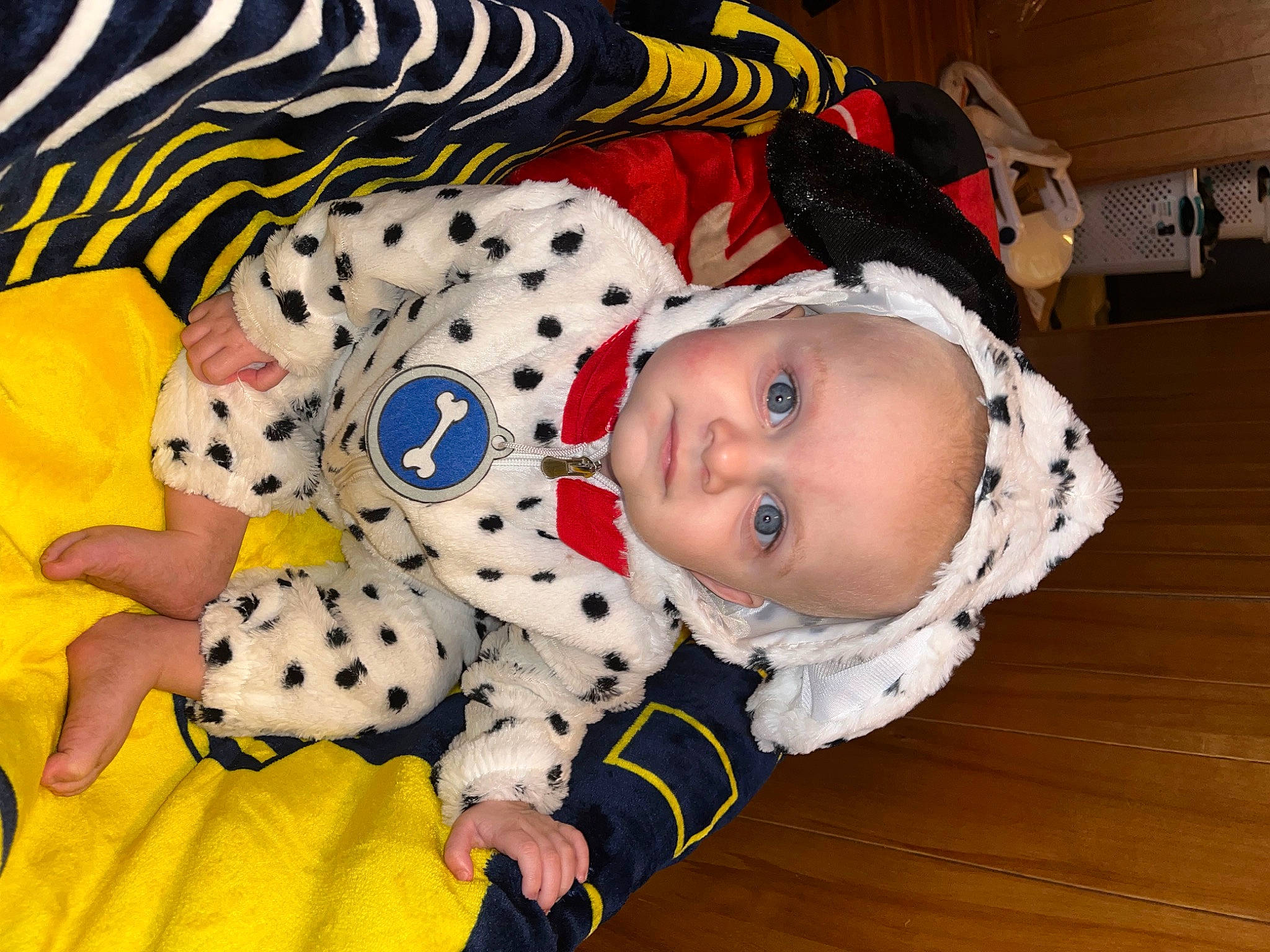 Declan joined the competition — help win amazing prizes! baby, baby_toddler_clothing, carmine, child, comfort, flooring, hardwood, linens, pattern, person, sleeve, toddler, wood