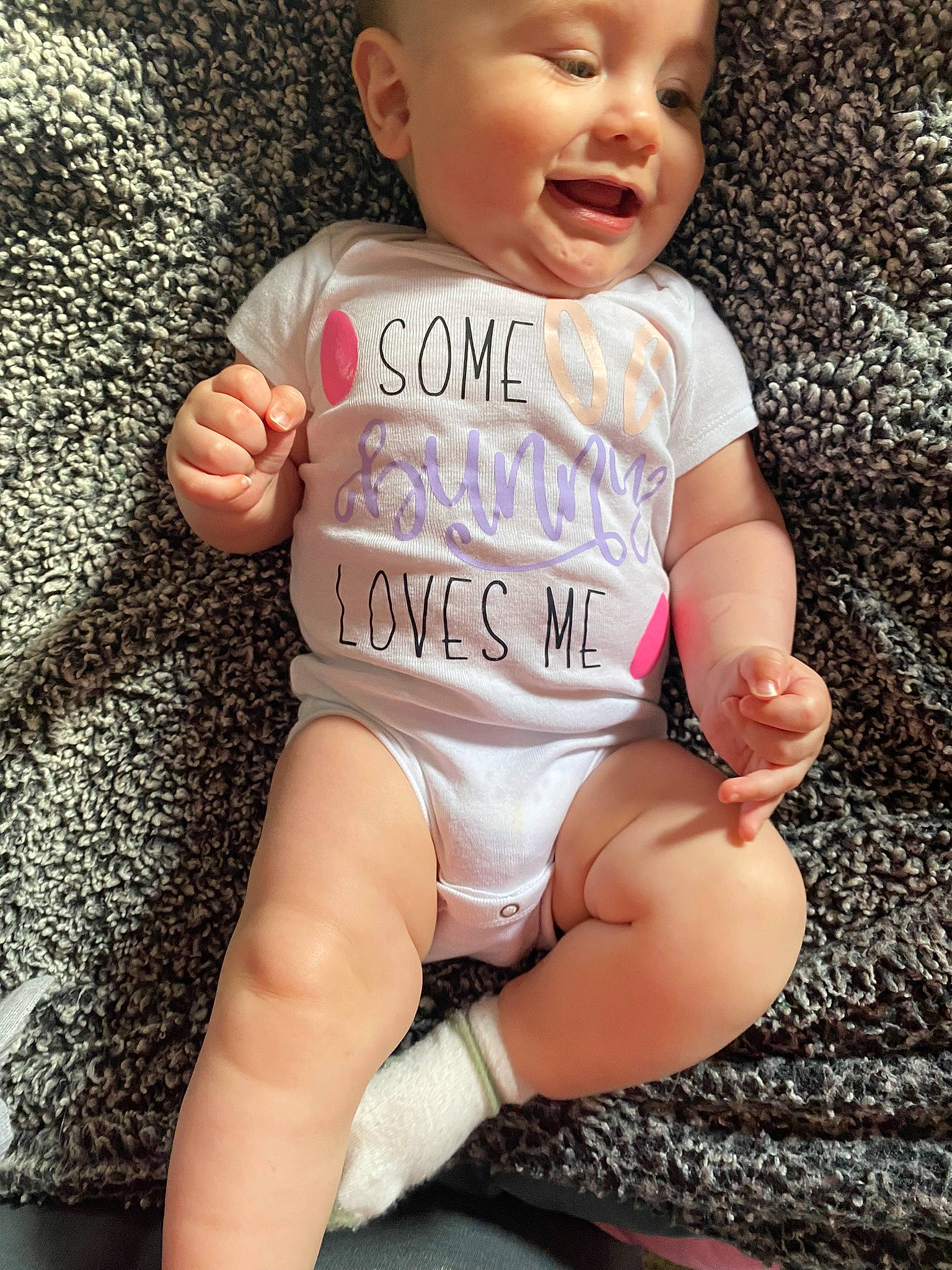 Arian joined the competition — help win amazing prizes! baby, baby_toddler_clothing, comfort, eye, face, finger, happy, head, human_body, knee, leg, muscle, neck, person, skin, sleeve, smile, stomach, thigh, toddler