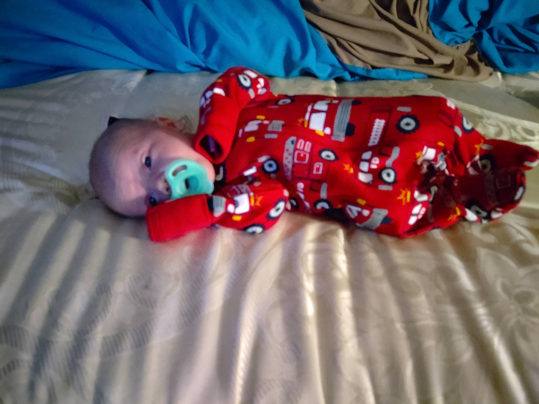 Jensen is registered to the contest to win money with this photo: baby, baby_products, baby_sleeping, baby_toddler_clothing, bedding, bedtime, carmine, child, comfort, fun, head, human_body, linens, nap, pattern, person, room, sleep, sleeve, textile