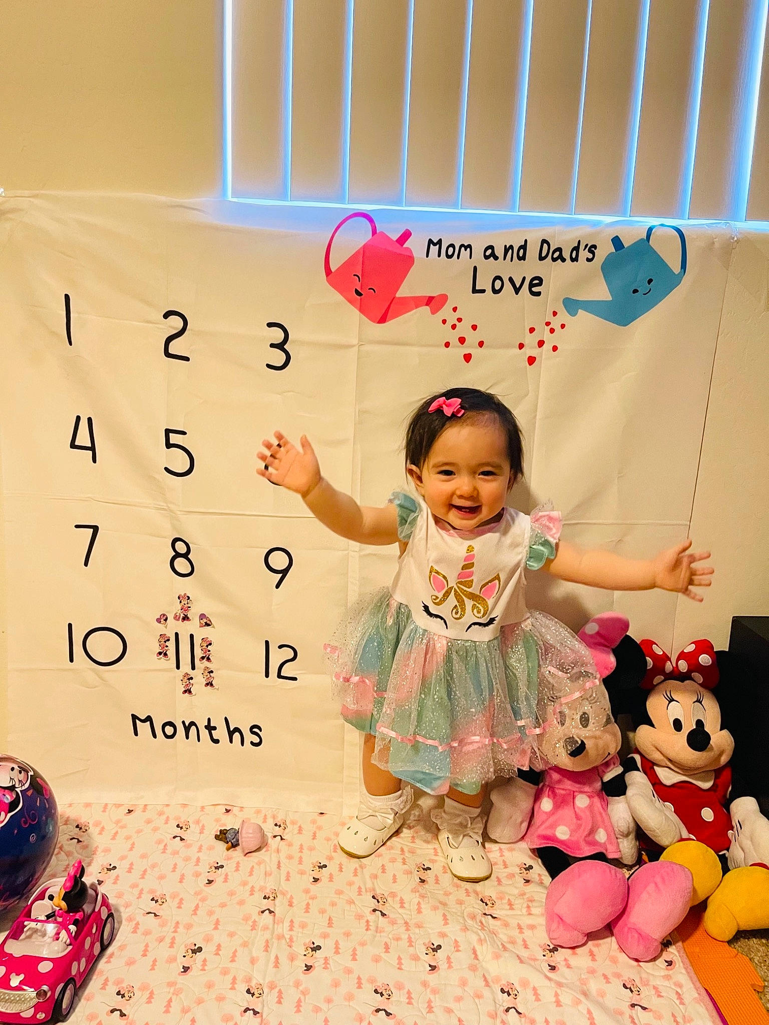 Kylie joined the competition — help win amazing prizes! baby, baby_toddler_clothing, child, dress, event, font, fun, happy, joy, magenta, pattern, person, pink, play, room, skin, sleeve, smile, toddler