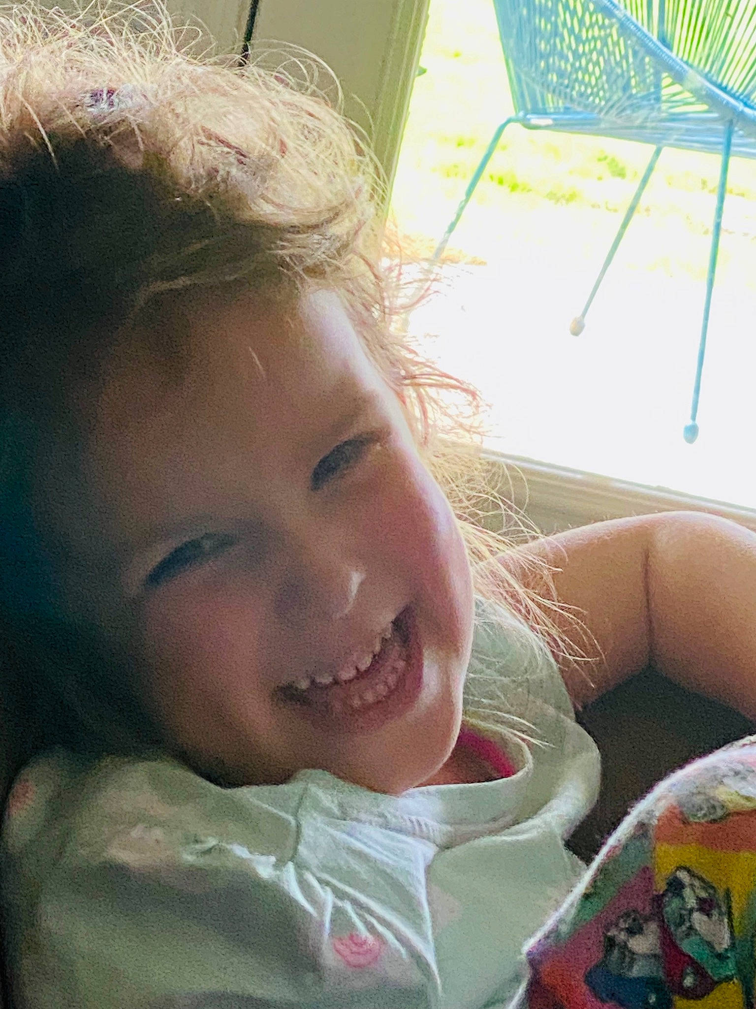 Amelia joined the competition — help win amazing prizes! cheek, ear, eye, face, facial_expression, finger, grass, green, hairstyle, happy, head, iris, jaw, joy, lip, mouth, nose, person, skin, smile