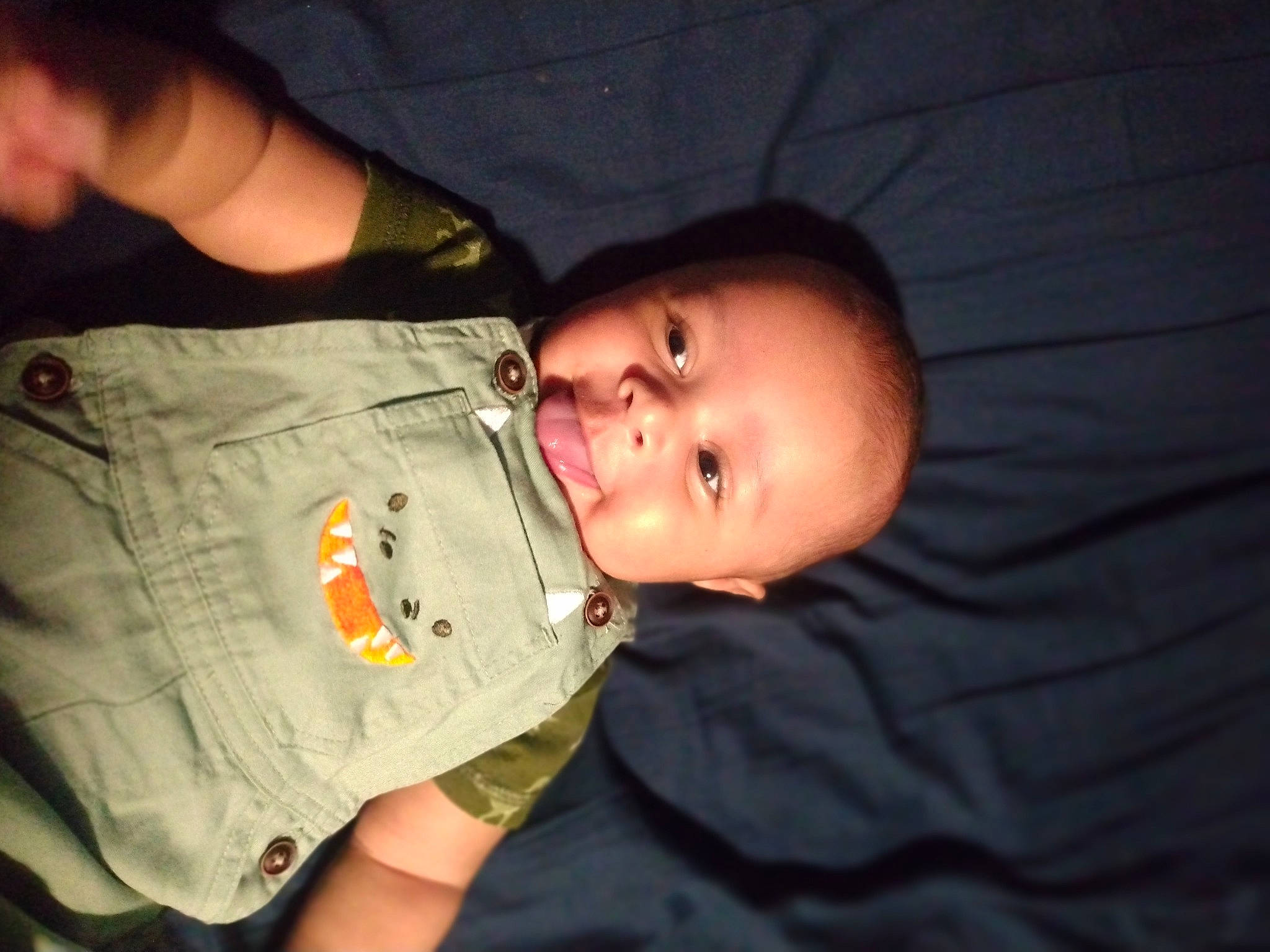 Aizen is registered to the contest to win money with this photo: baby, baby_toddler_clothing, cheek, child, comfort, finger, gesture, hand, head, human_body, leg, lip, mammal, mouth, nose, person, product, skin, sleeve, toddler