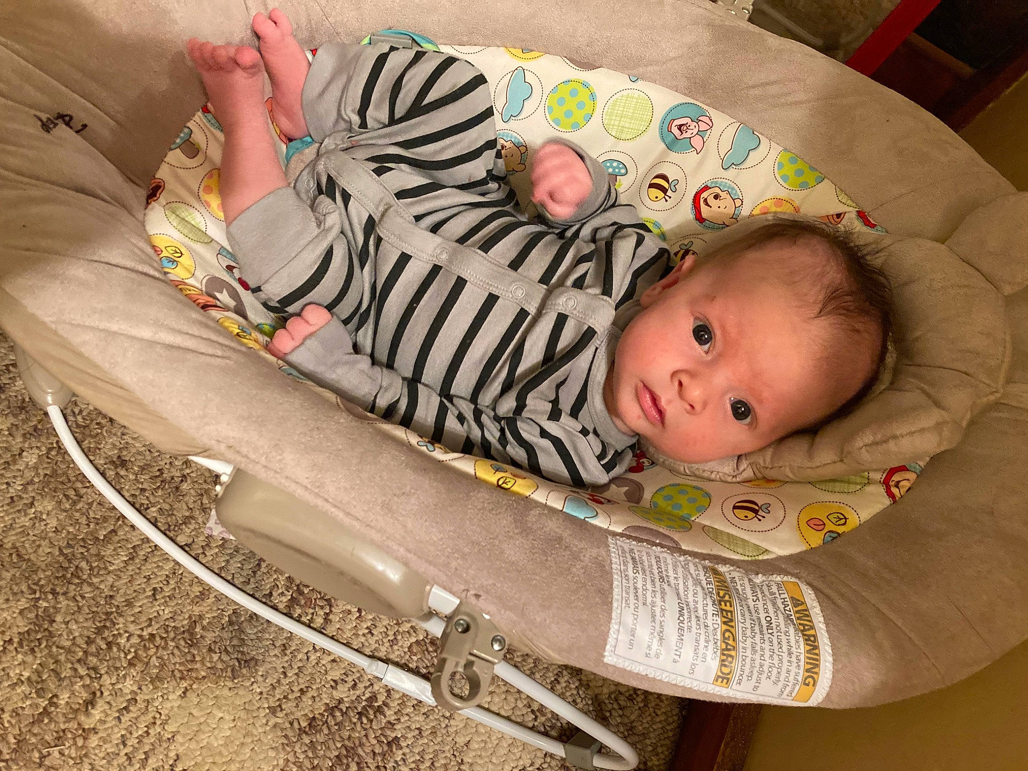 Jasiah joined the competition — help win amazing prizes! baby, baby_products, baby_safety, baby_toddler_clothing, bag, bedtime, cheek, child, comfort, flooring, human_body, infant_bed, linens, nap, pattern, person, room, sitting, sleep, toddler