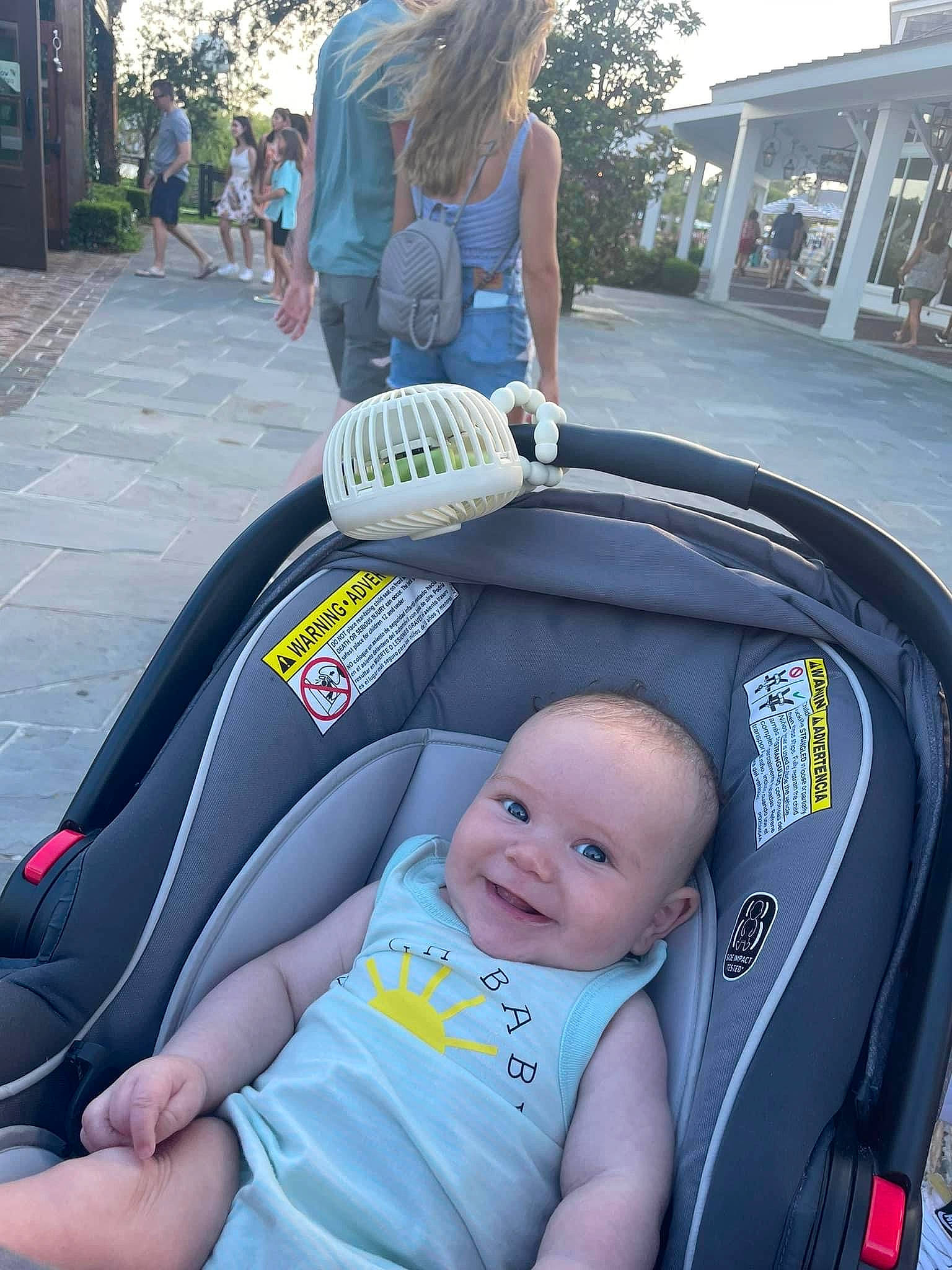 Levi joined the competition — help win amazing prizes! baby, baby_carriage, baby_products, baby_safety, baby_toddler_clothing, beauty, black, blue, grass, green, joy, leisure, motor_vehicle, person, photograph, recreation, smile, snapshot, thigh, toddler